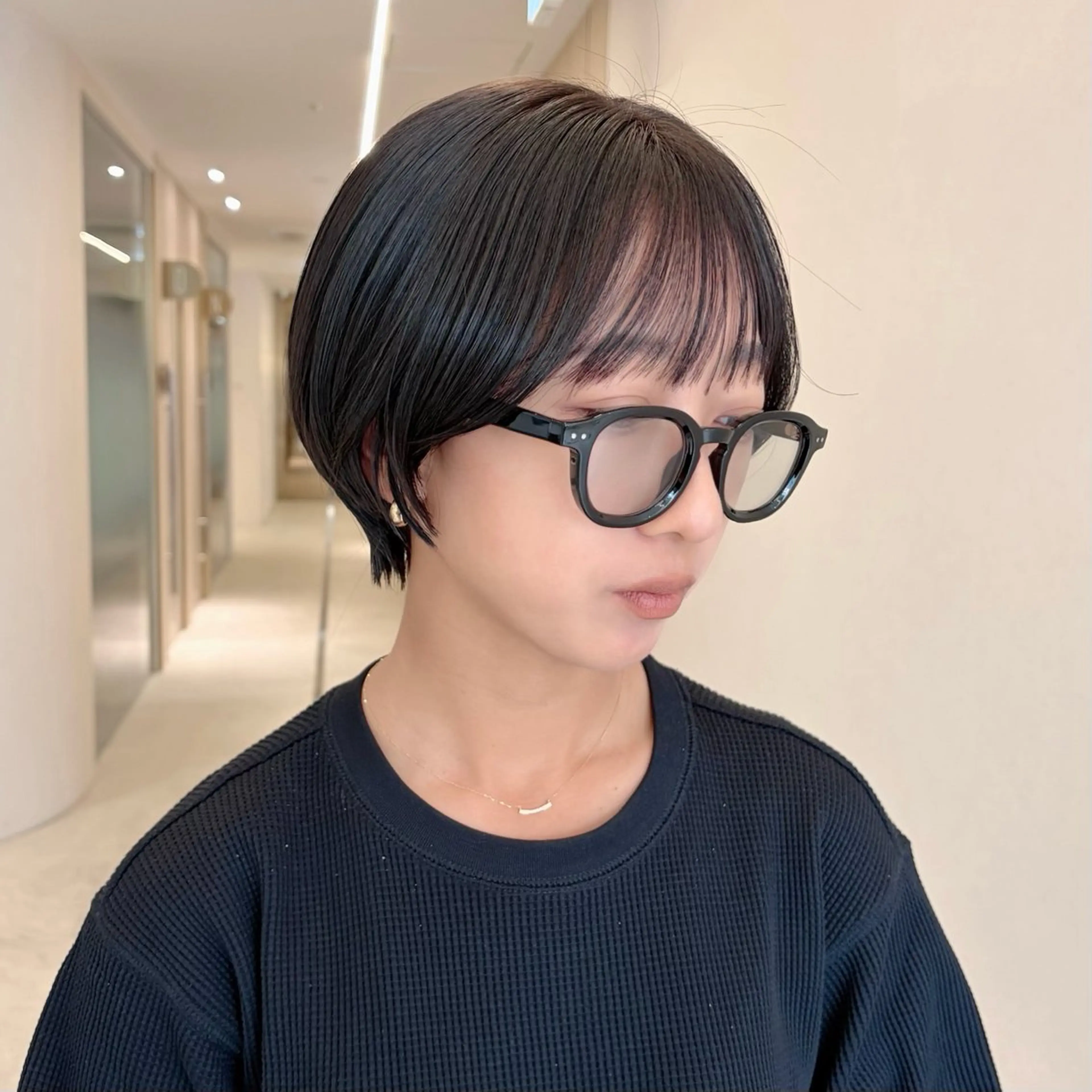 ショート カット ヘアカラー トリートメント カット特化 /BLUET/新宿のヘアスタイル