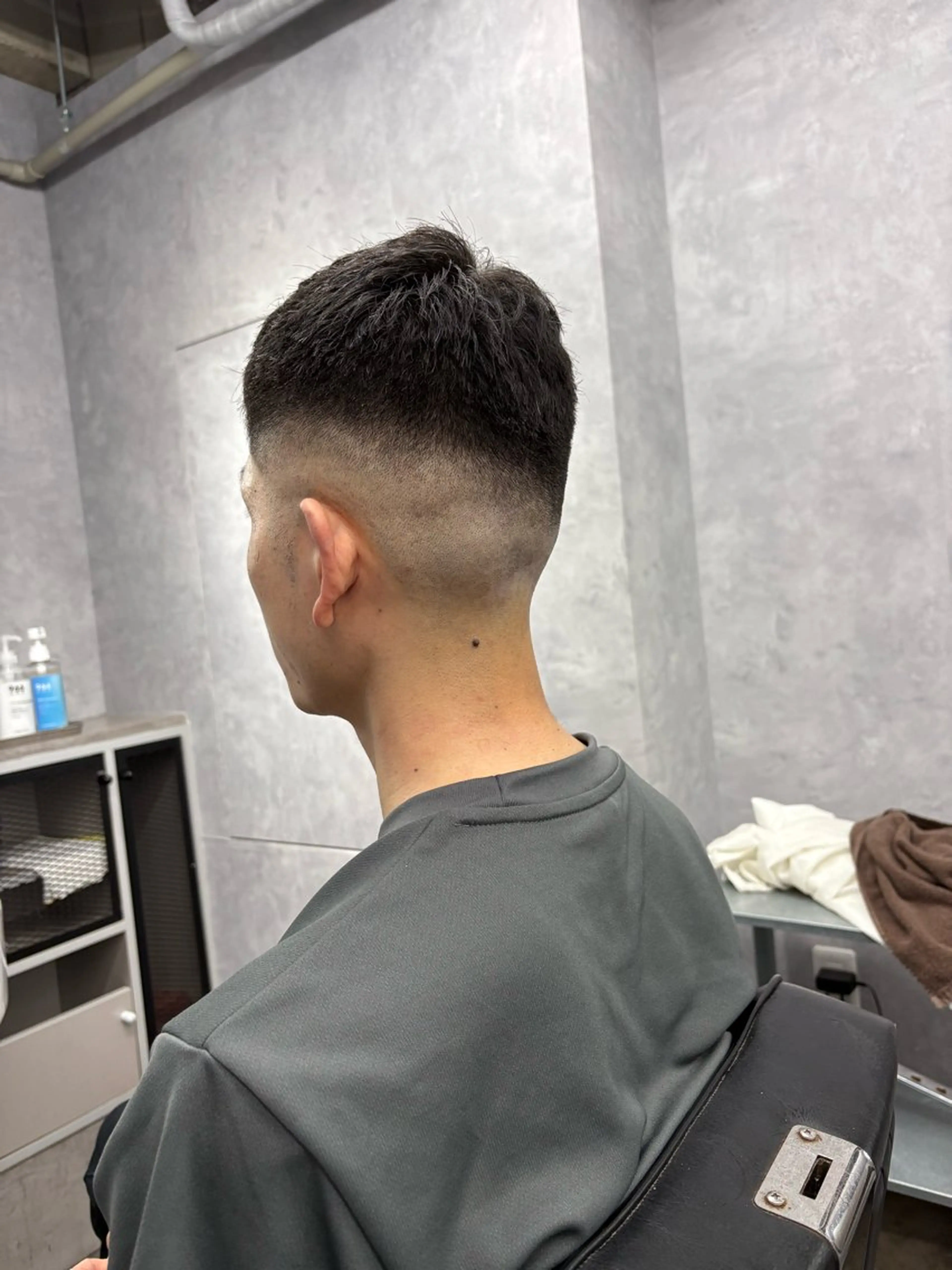 ショート メンズ カット パーマ 本間 颯太のヘアスタイル