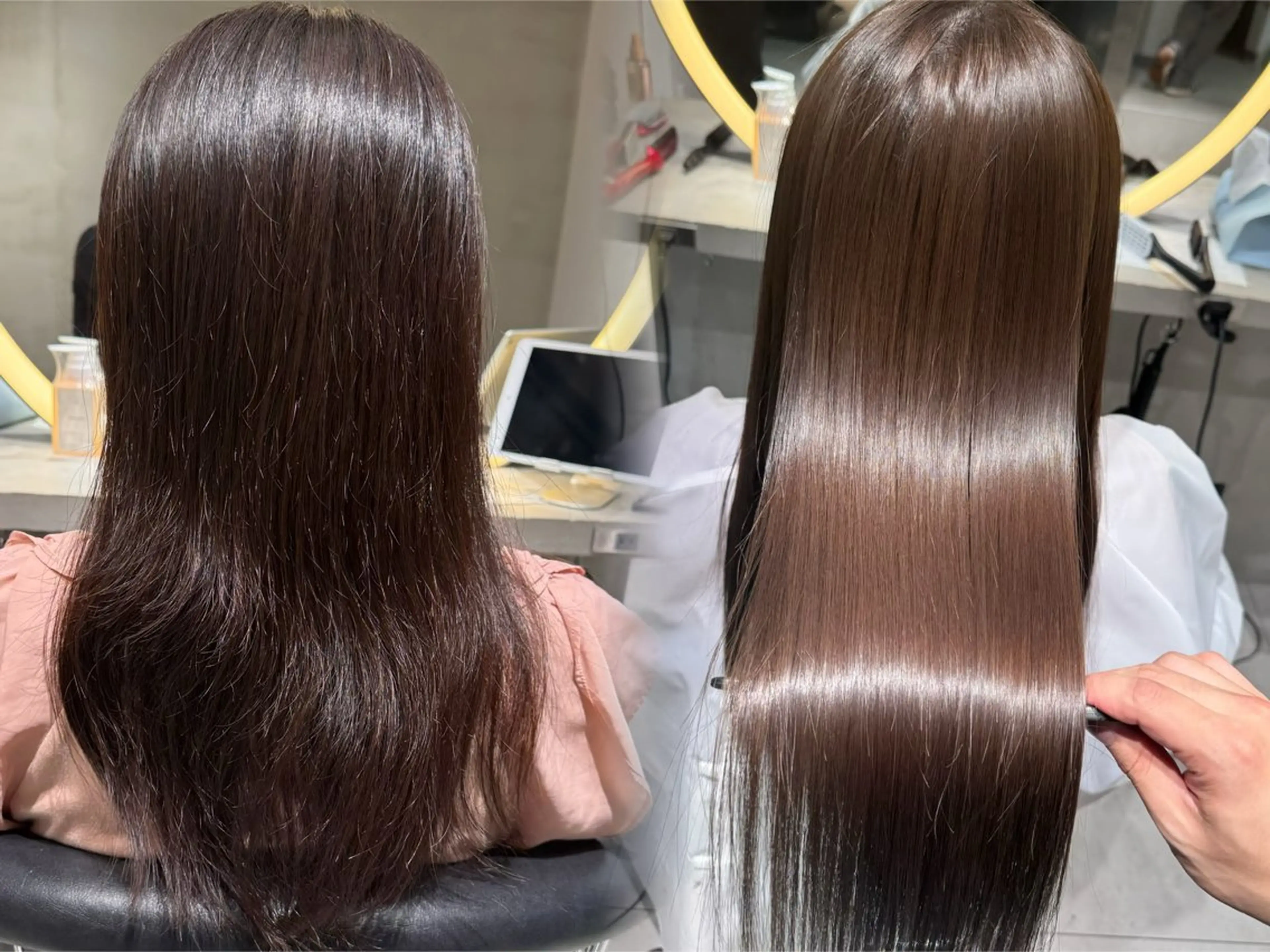 ロング ロング カット 縮毛矯正 トリートメント 縮毛矯正/髪質改善 🌟本郷壮一郎のヘアスタイル