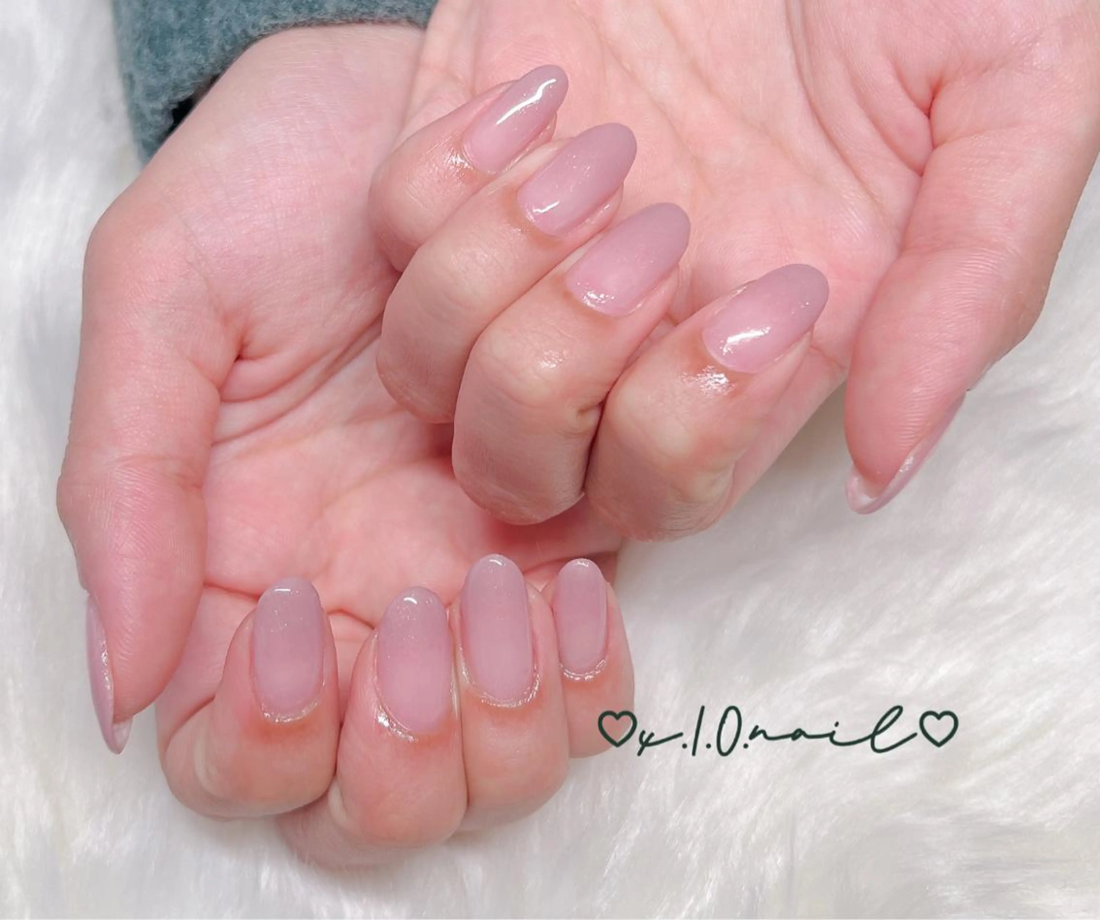 ネイル アニマル柄 アートネイル ニュアンスネイル ネイルチップ ハンドネイル x.1.0.nail ♡Cのネイルデザイン