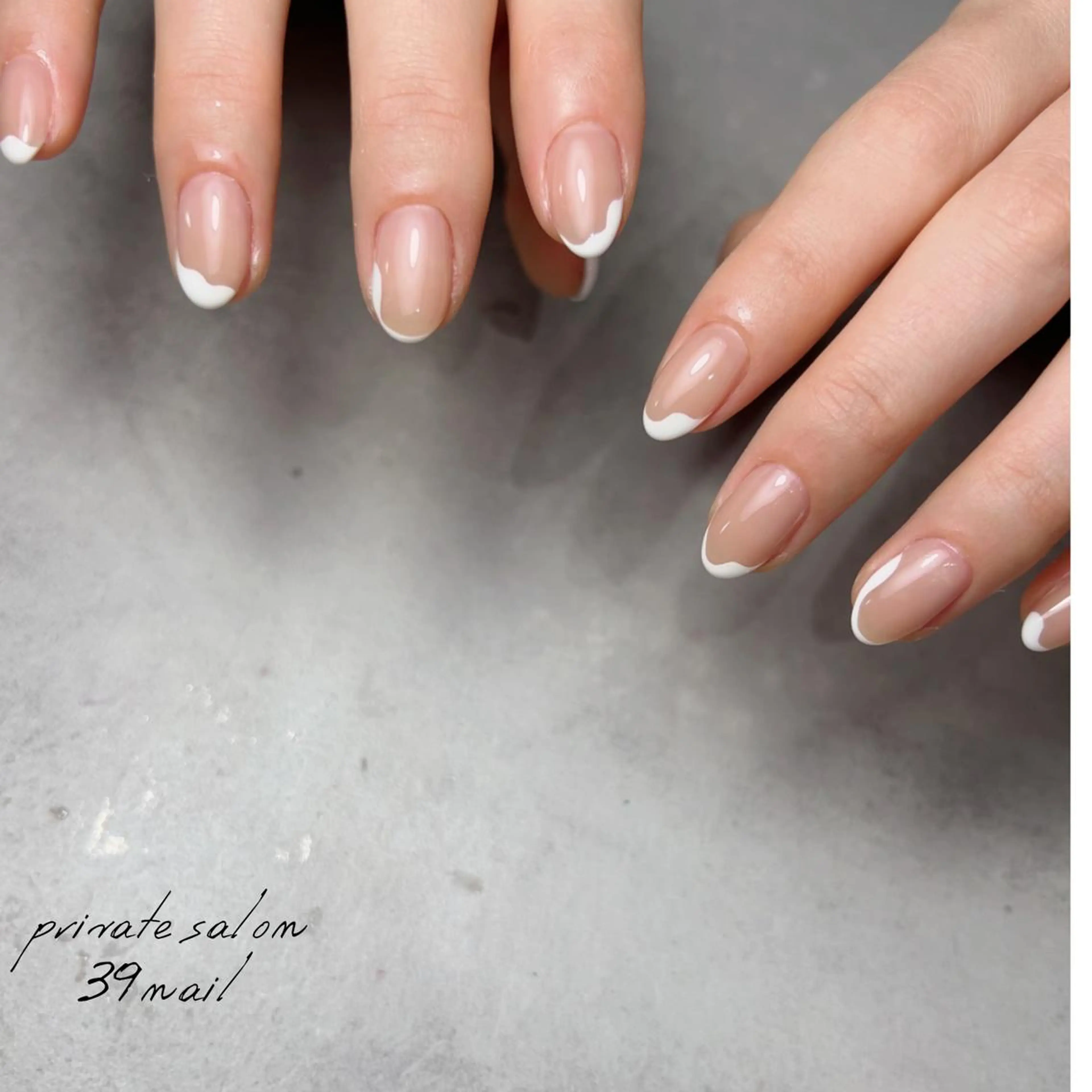 ミディアム ネイル ハンドネイル 京橋 【39nail】のネイルデザイン