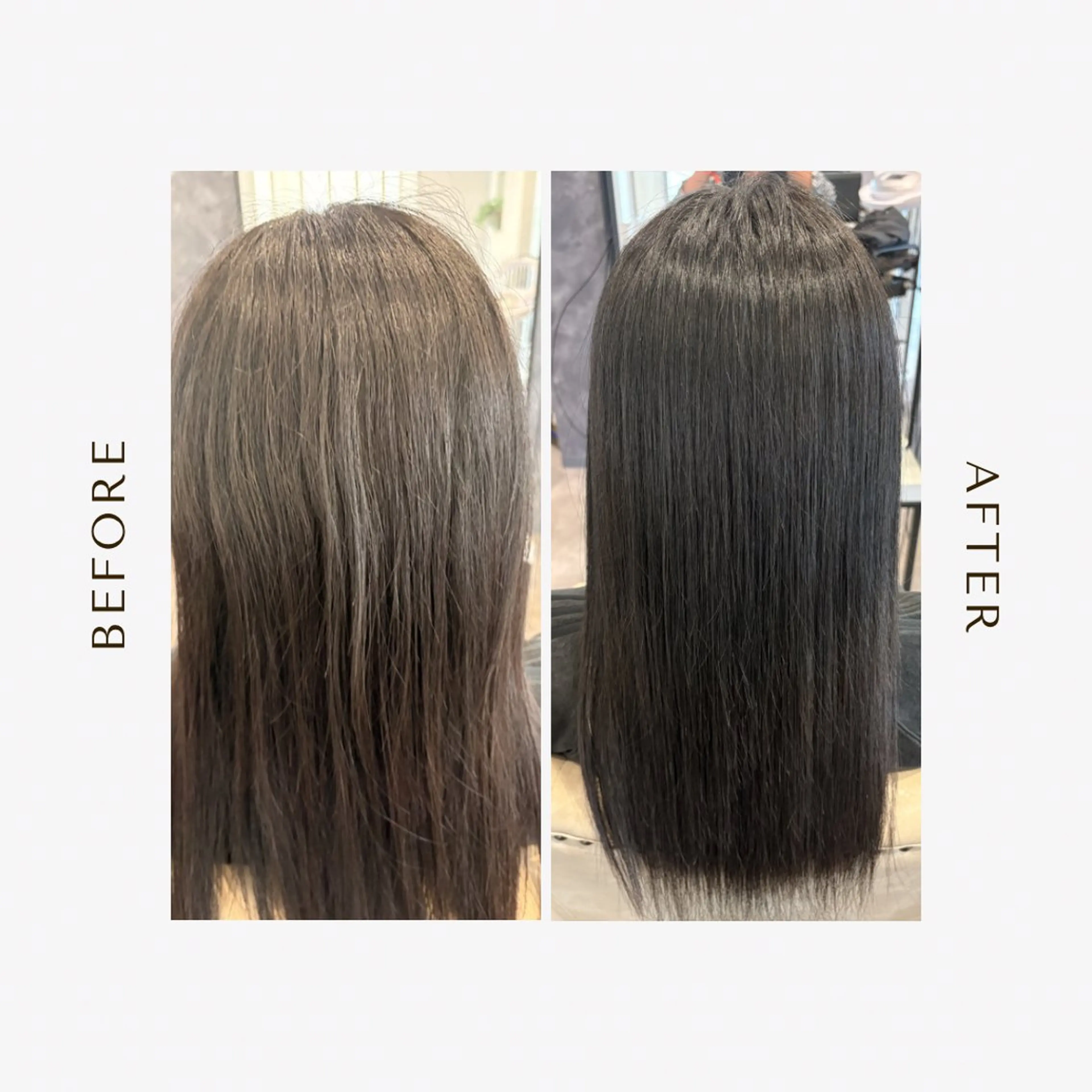 セミロング 五ノ井 一世のヘアスタイル