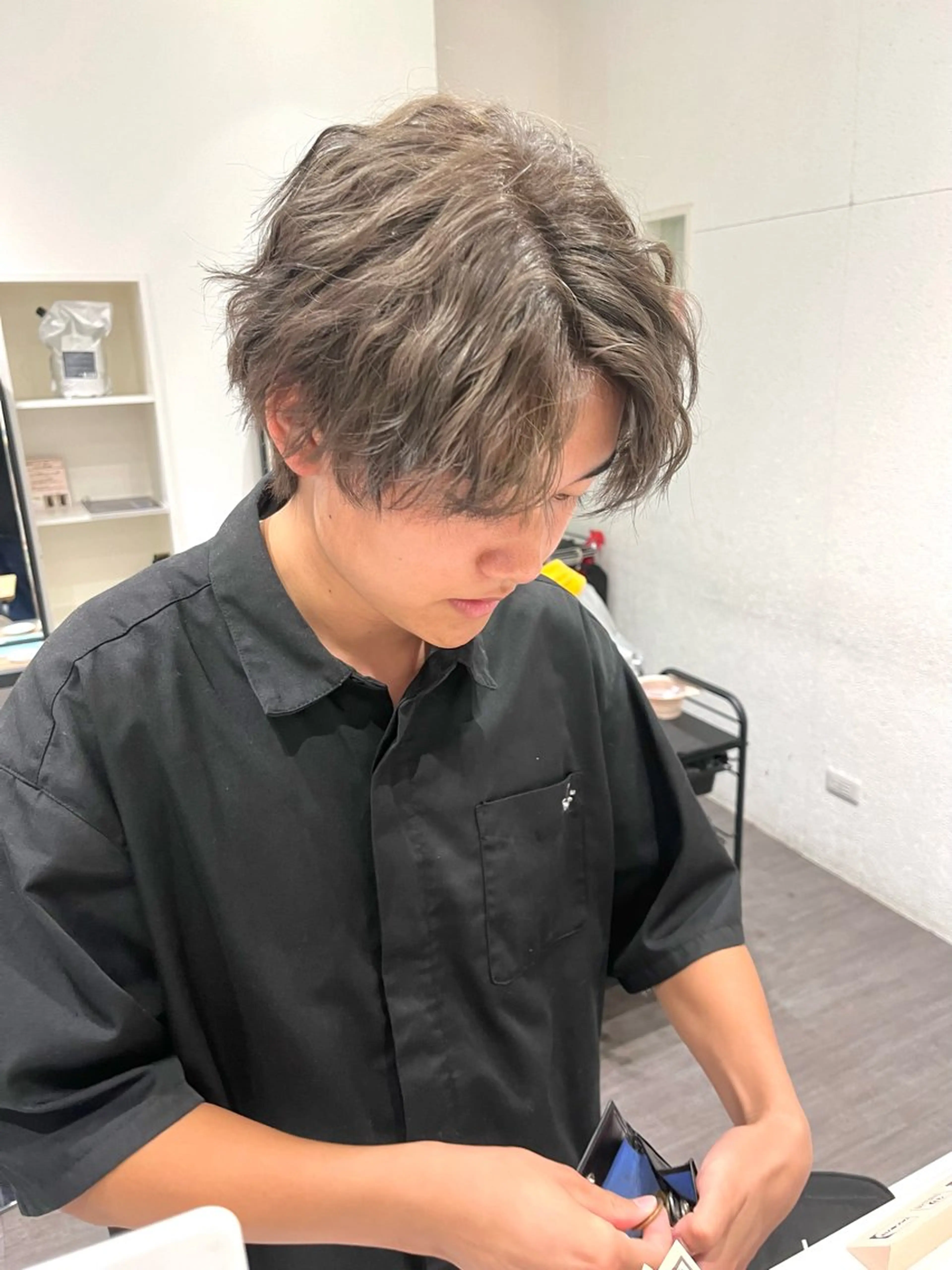 ショート メンズ メンズブリーチ cocotte🦋 miyuのヘアスタイル