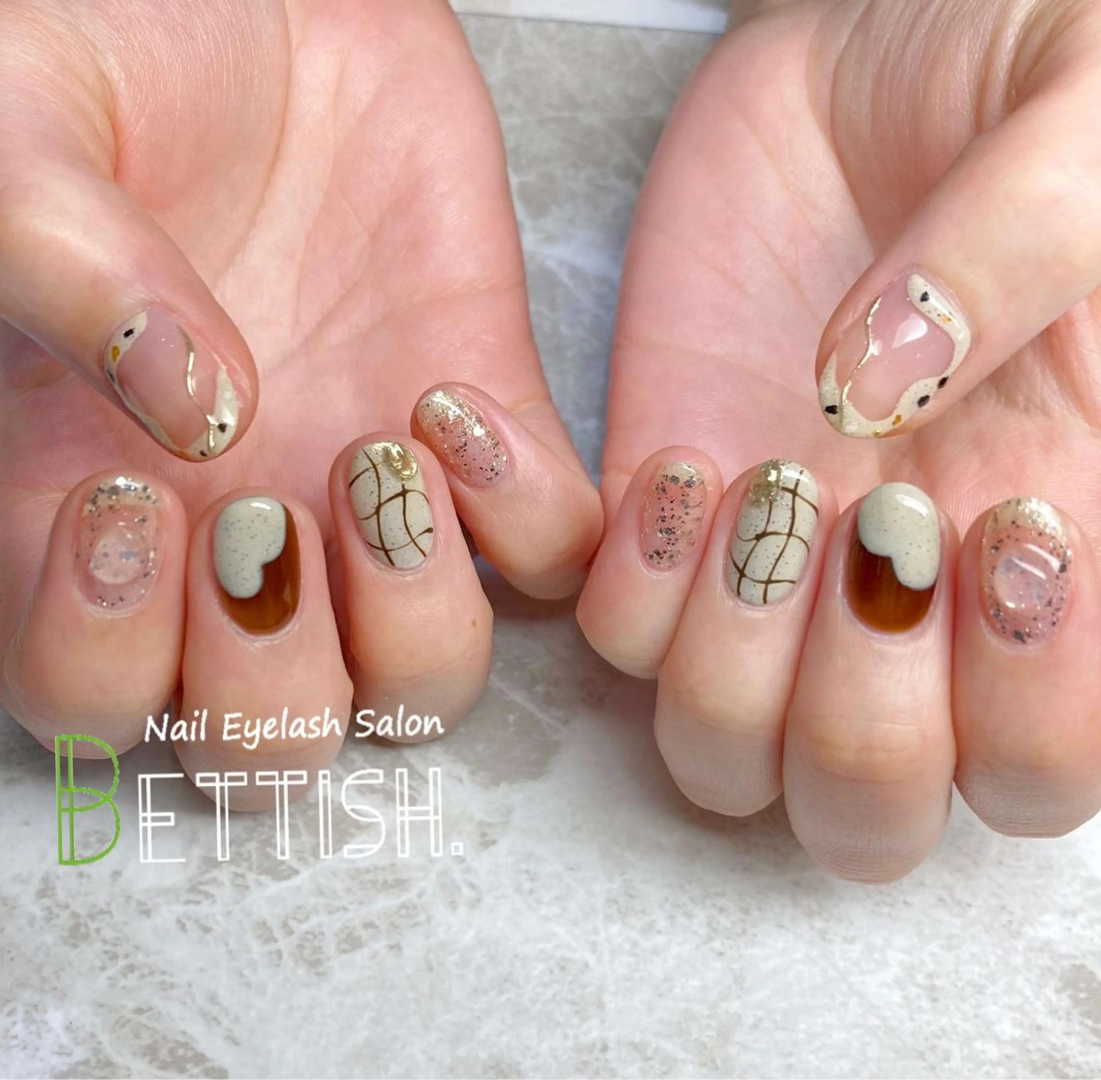 ネイル ハンドネイル BETTISH. KUMIKO☺︎︎のネイルデザイン