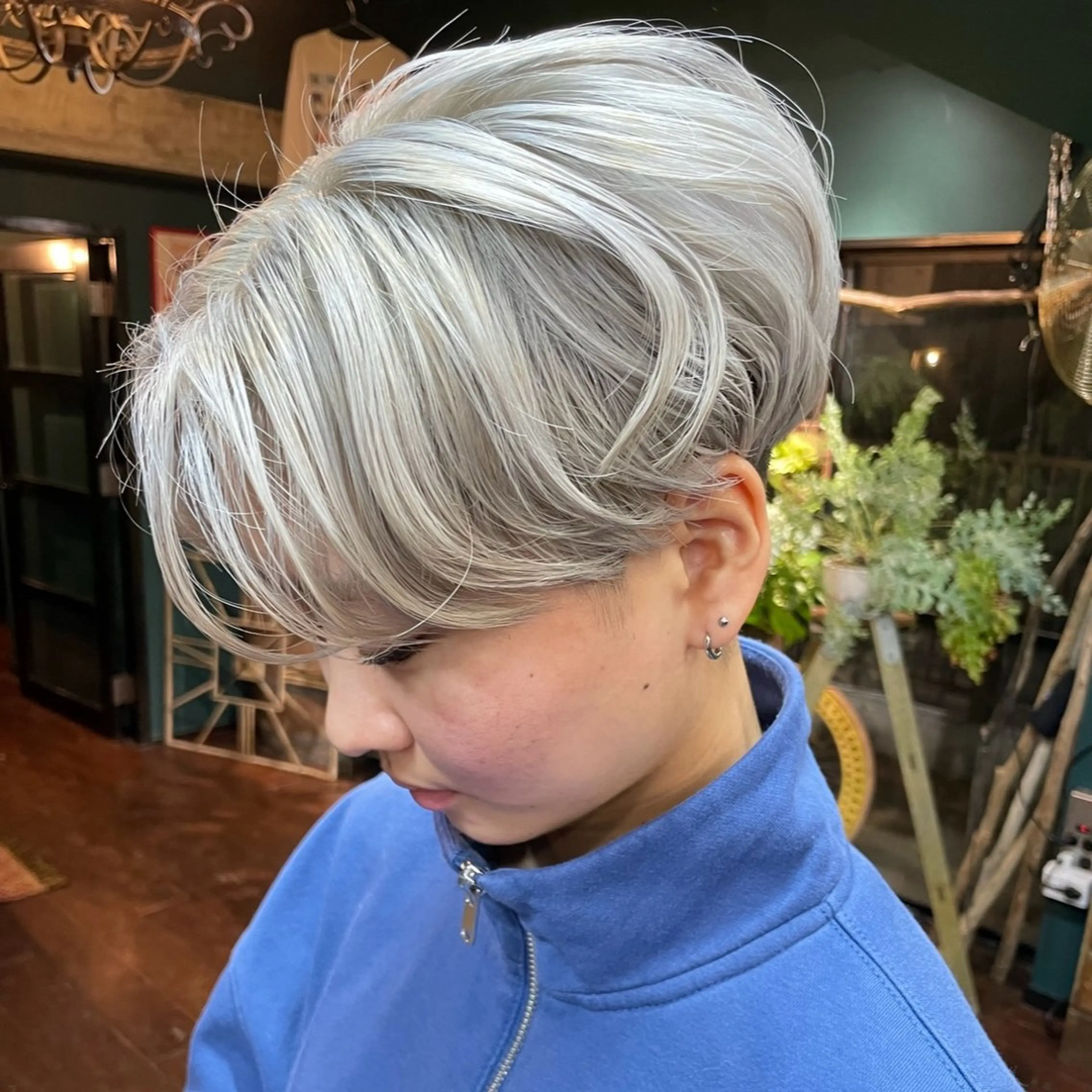 ショート ショートヘア ヘアカラー vivre libreのヘアスタイル