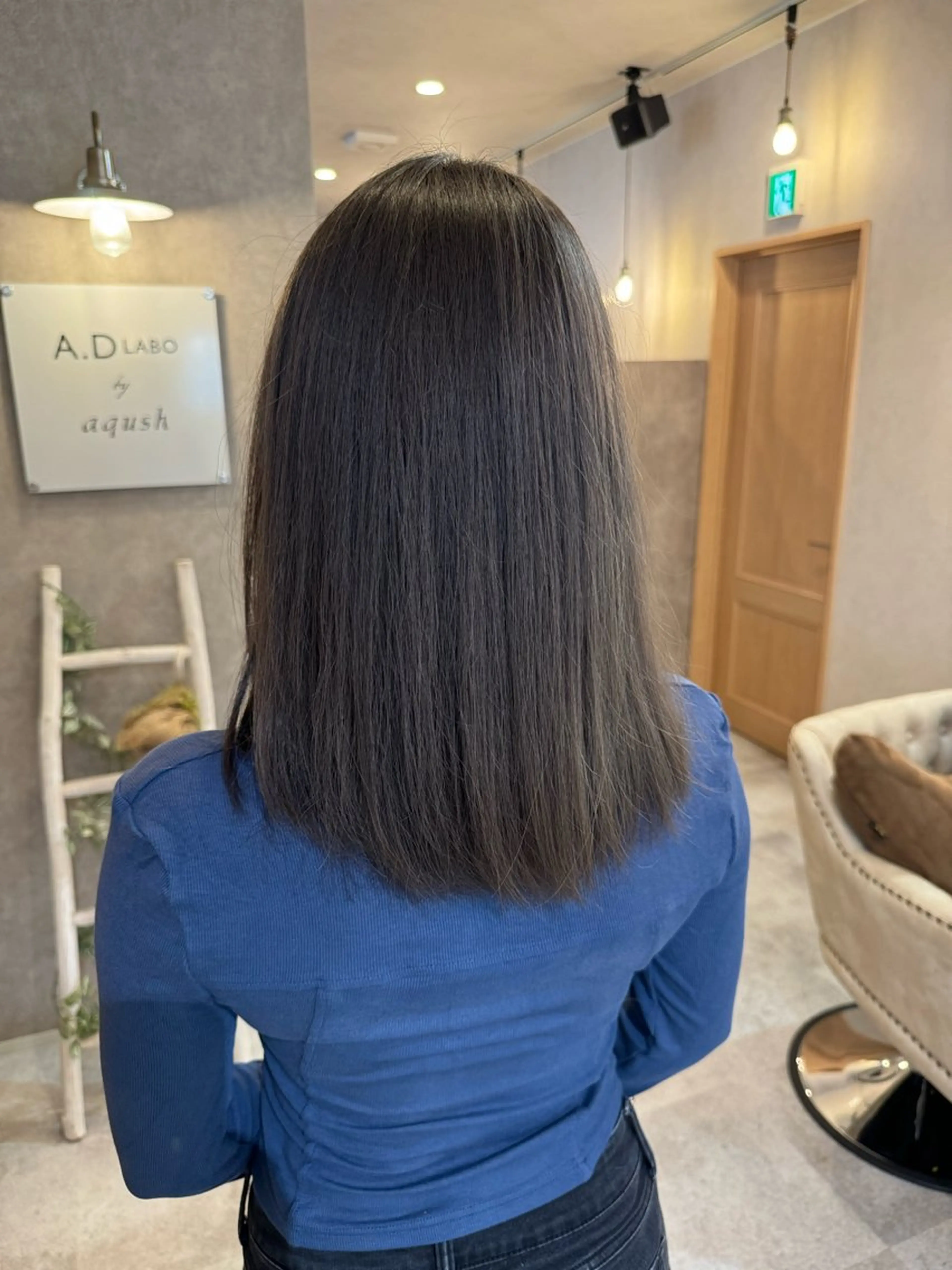 ロング カラー 仲井 康己のヘアスタイル