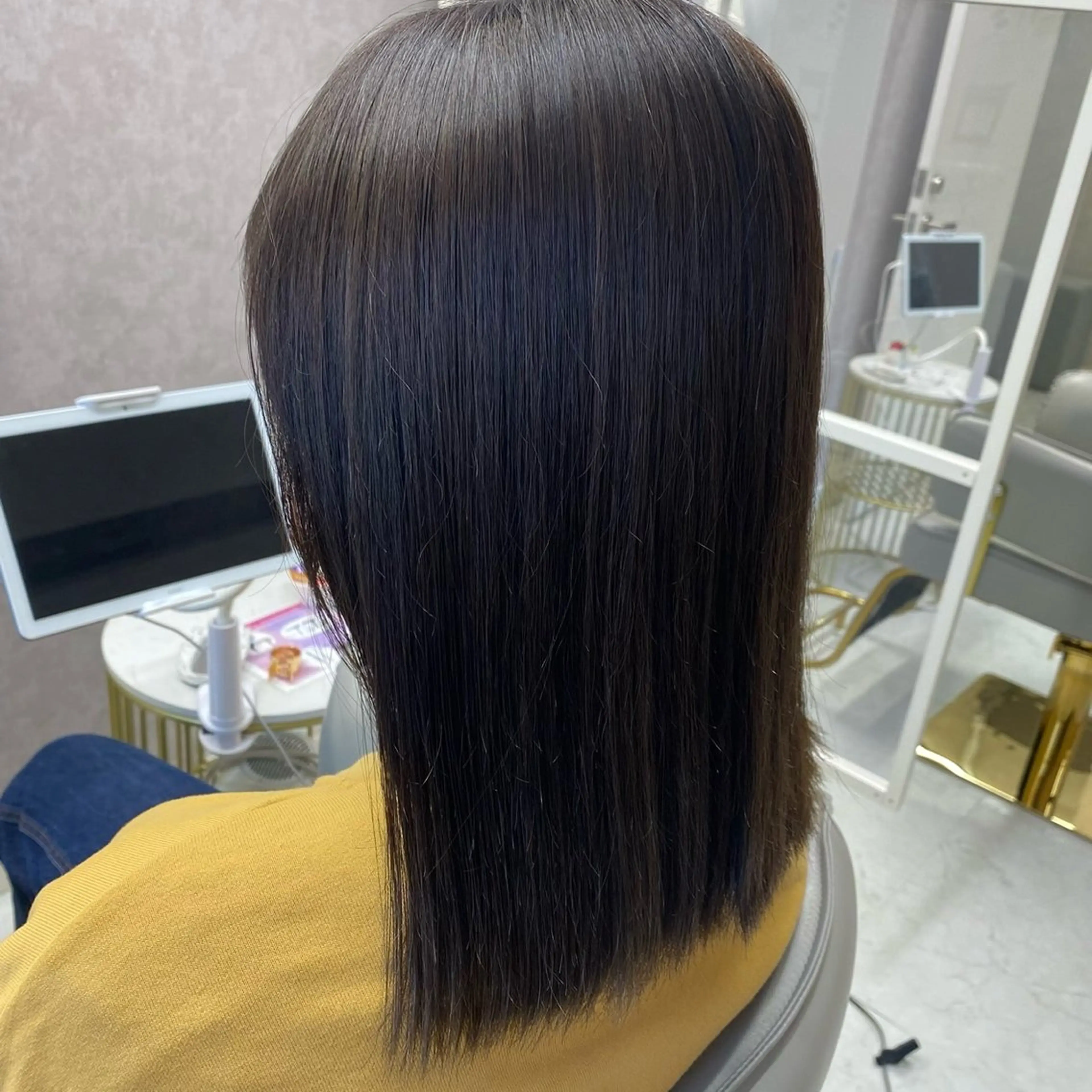 セミロング 工藤 洸のヘアスタイル