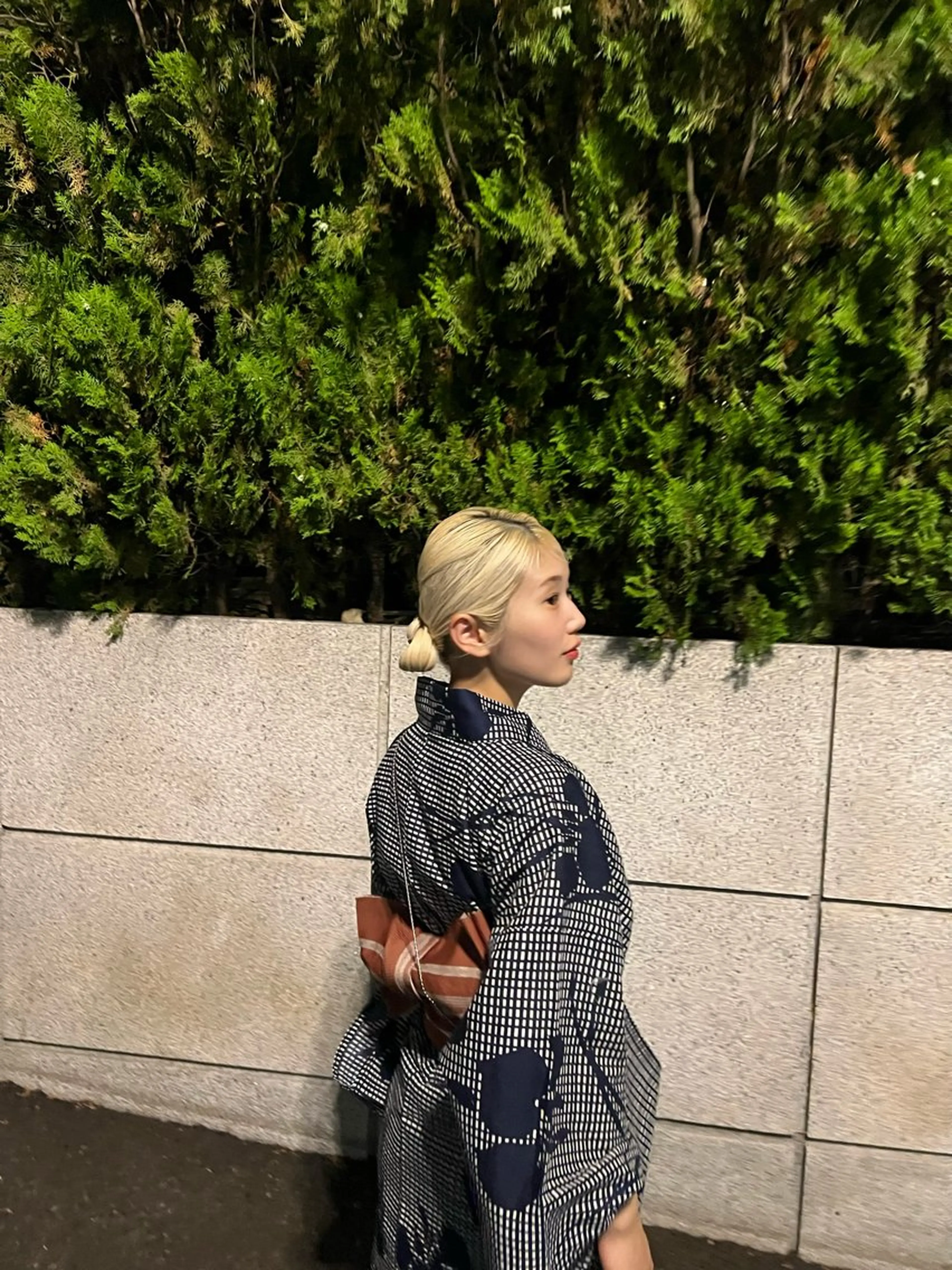 ミディアム カラー ヘアアレンジ 浴衣 ヘアセット mina 🌷のヘアスタイル