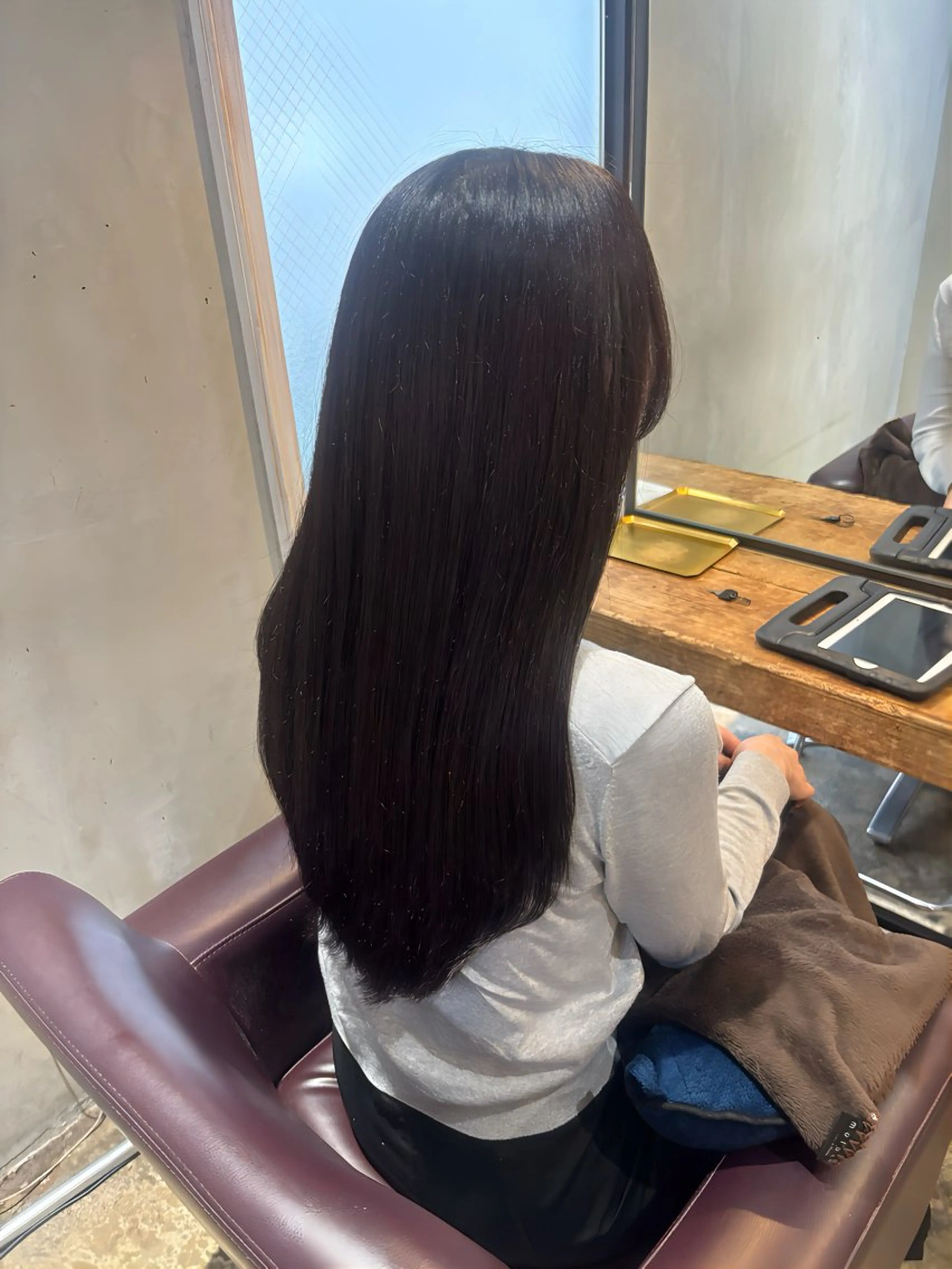 ロング トリートメント カット saya 🌟 レイヤー/ツヤ髪のヘアスタイル