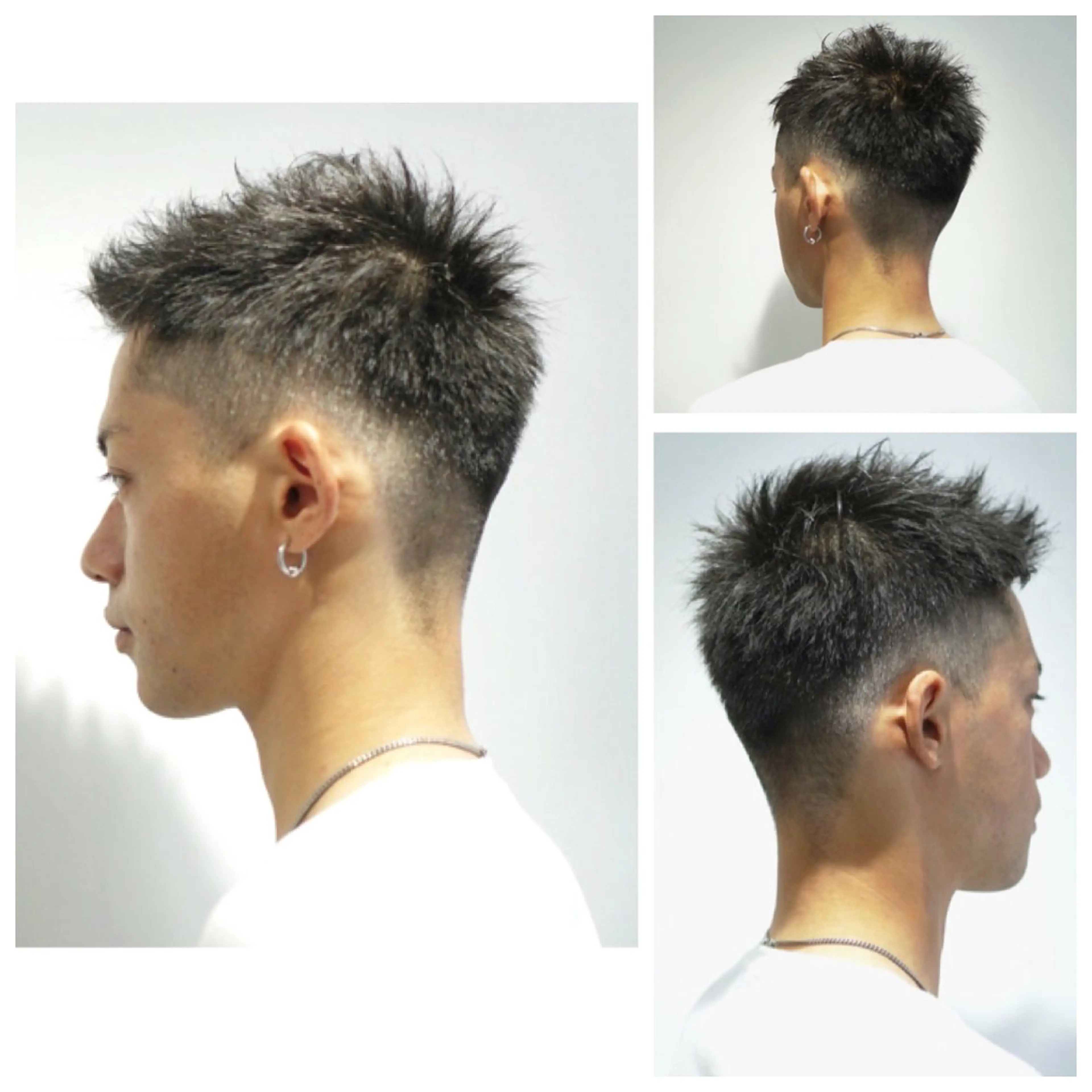 ショート メンズ 中島 剛のヘアスタイル