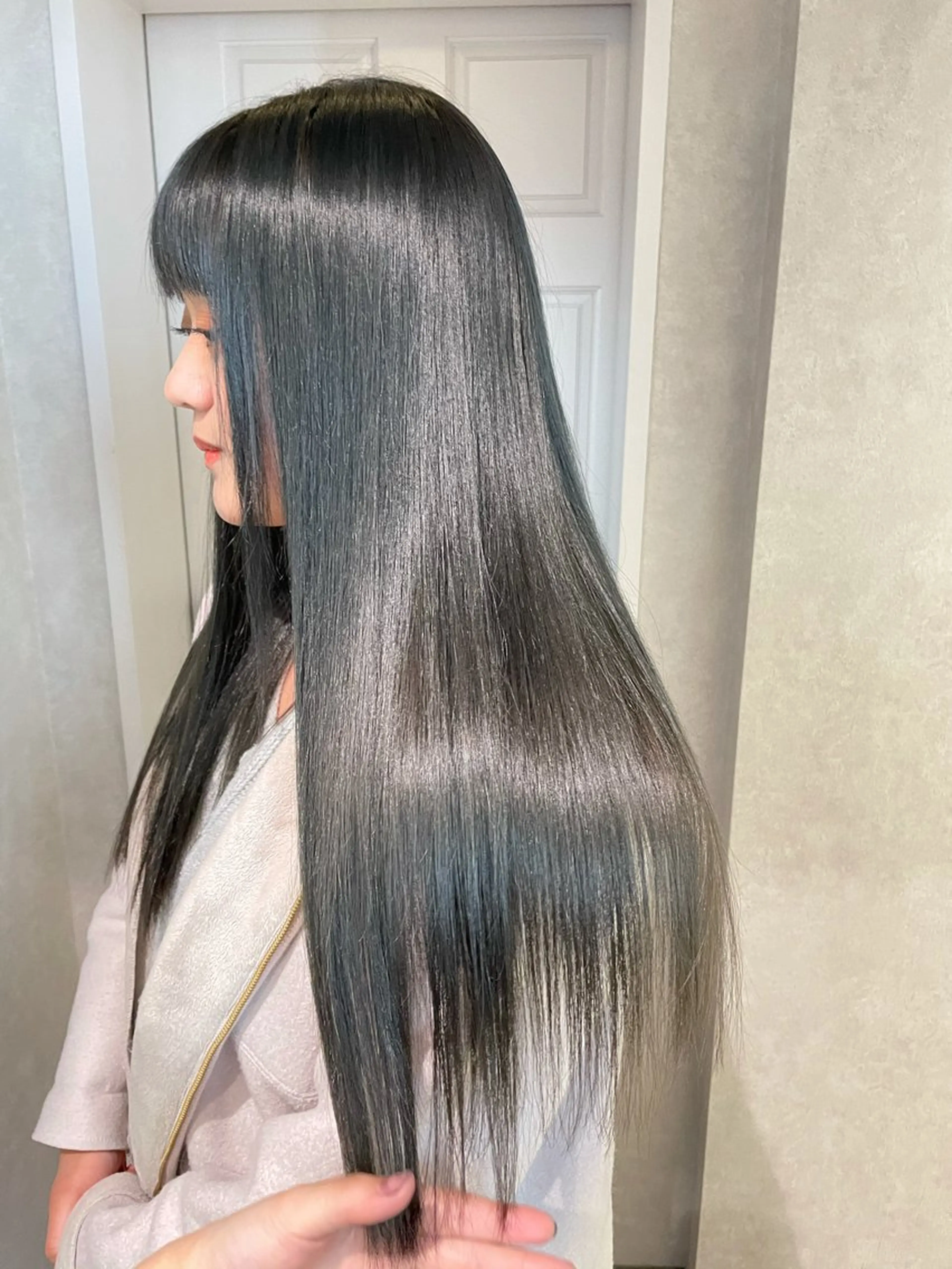 ロング カラー 髪質改善 トリートメント トリートメント ナチュラル透明感🌱 小山美樹子のヘアスタイル