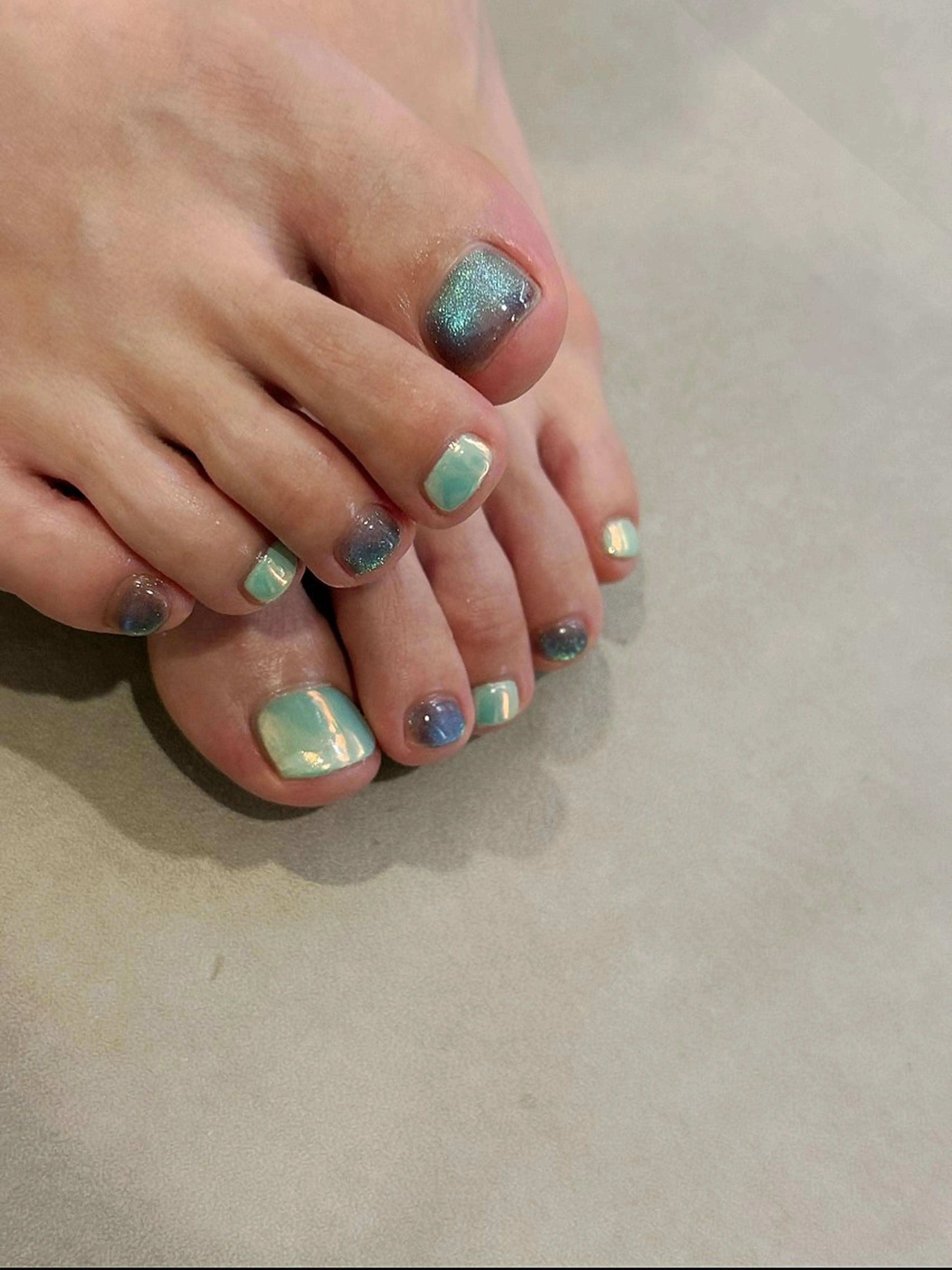 ネイル フットネイル A/gan nail salonのネイルデザイン