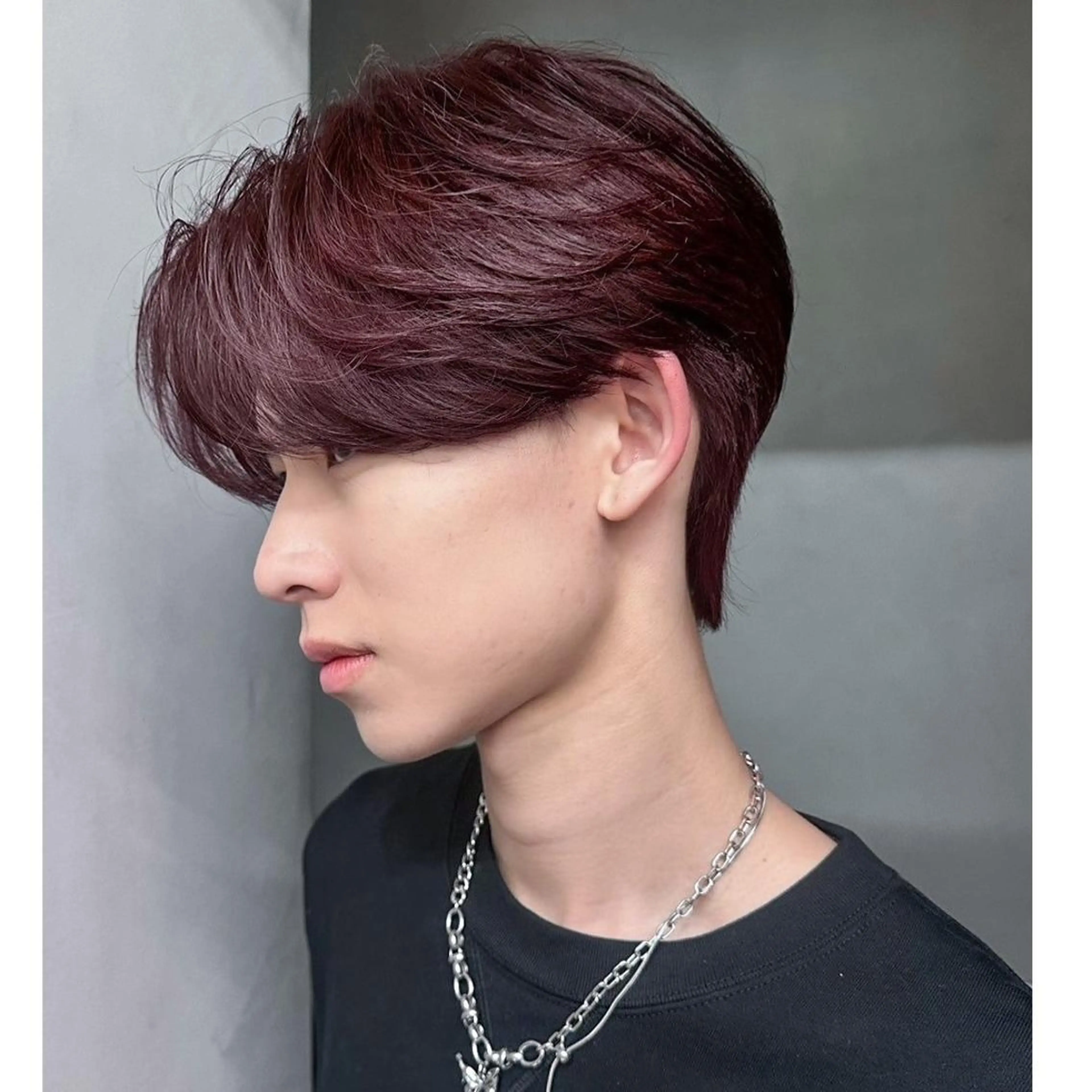 メンズ カット ヘアカラー ITbyALBUM 下北沢店のヘアスタイル