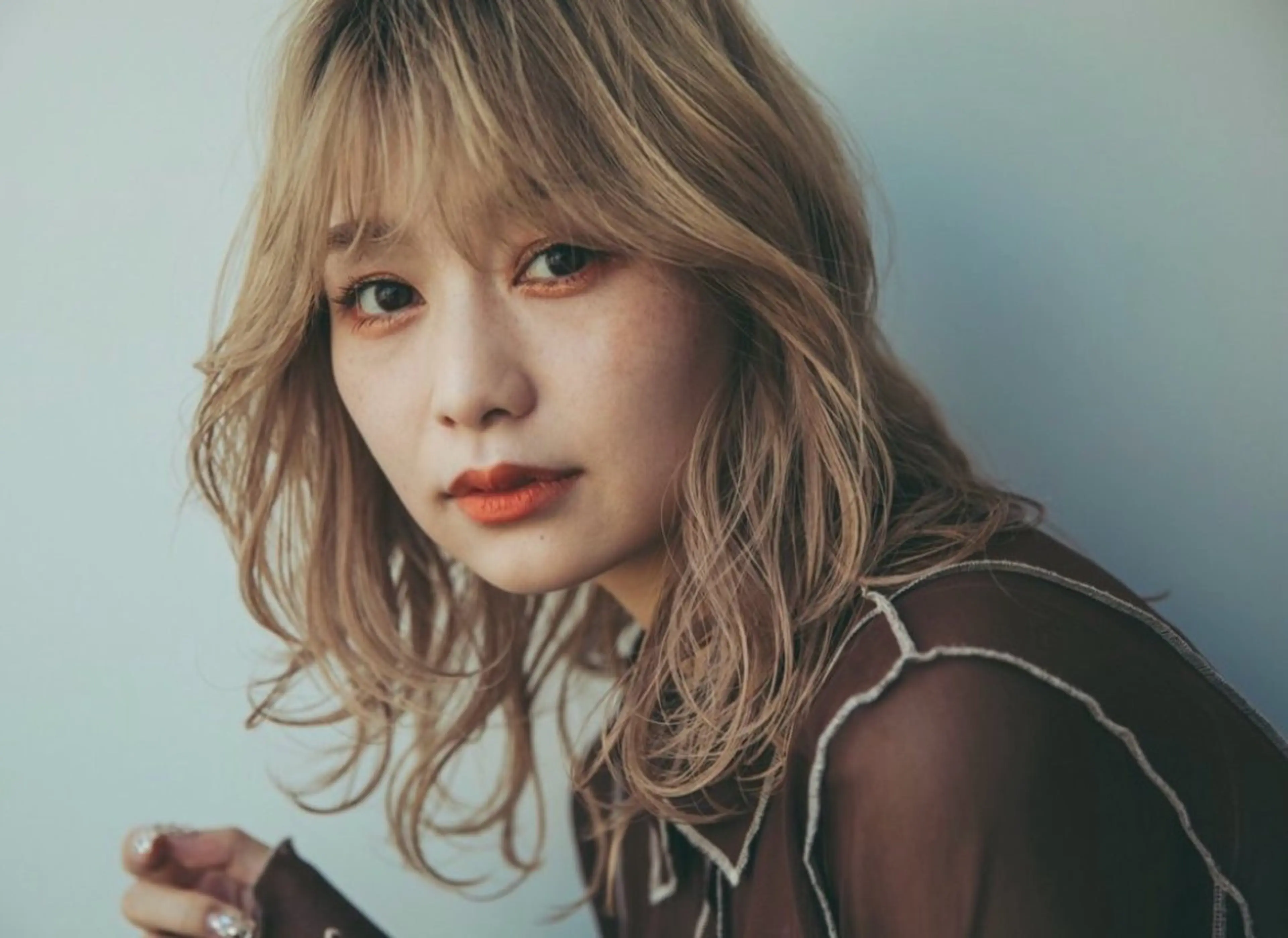 ミディアム レイヤーカット/ カラー特化/YUTOのヘアスタイル