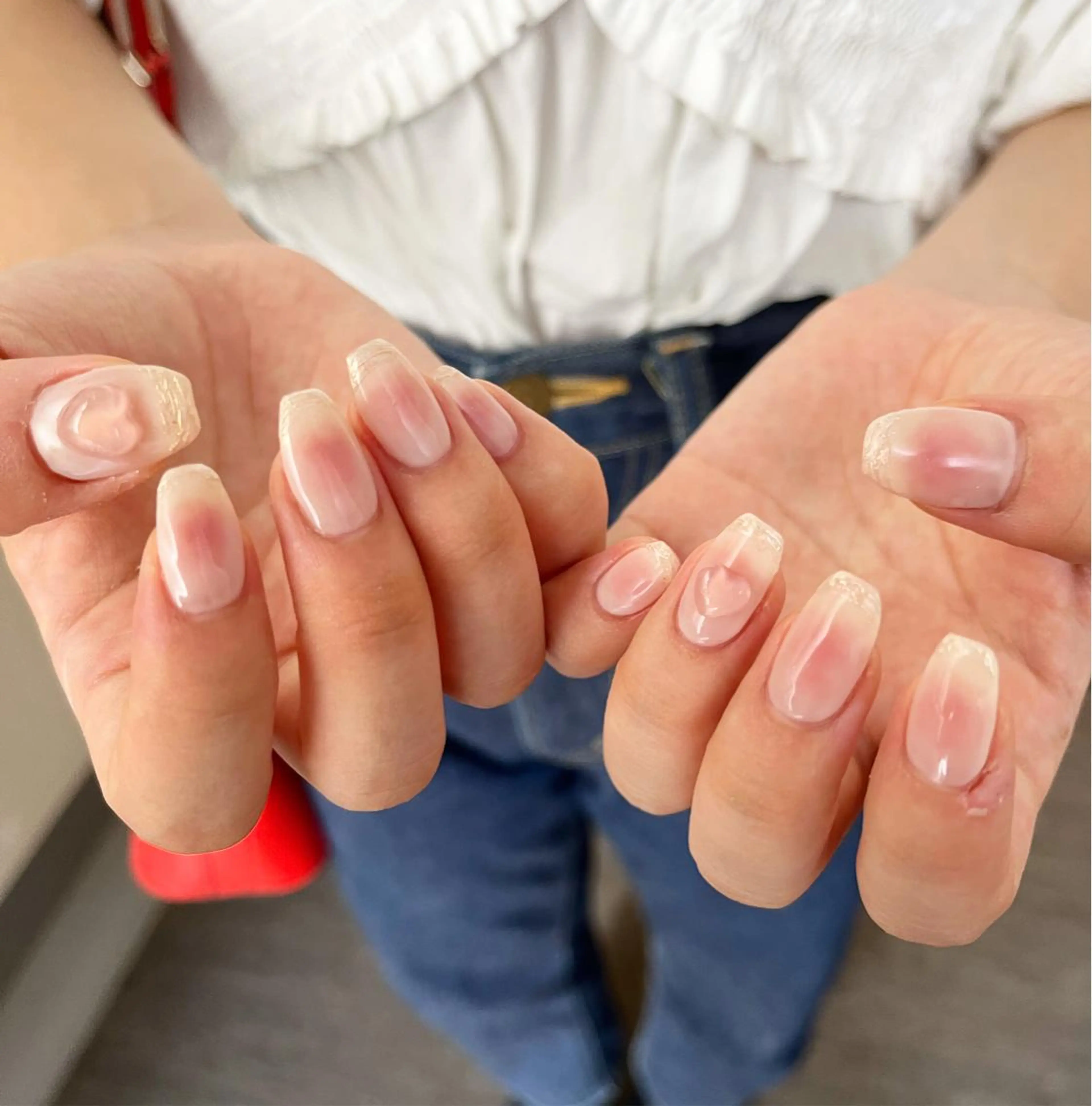 ネイル チークネイル nail＊ runa🌻のネイルデザイン