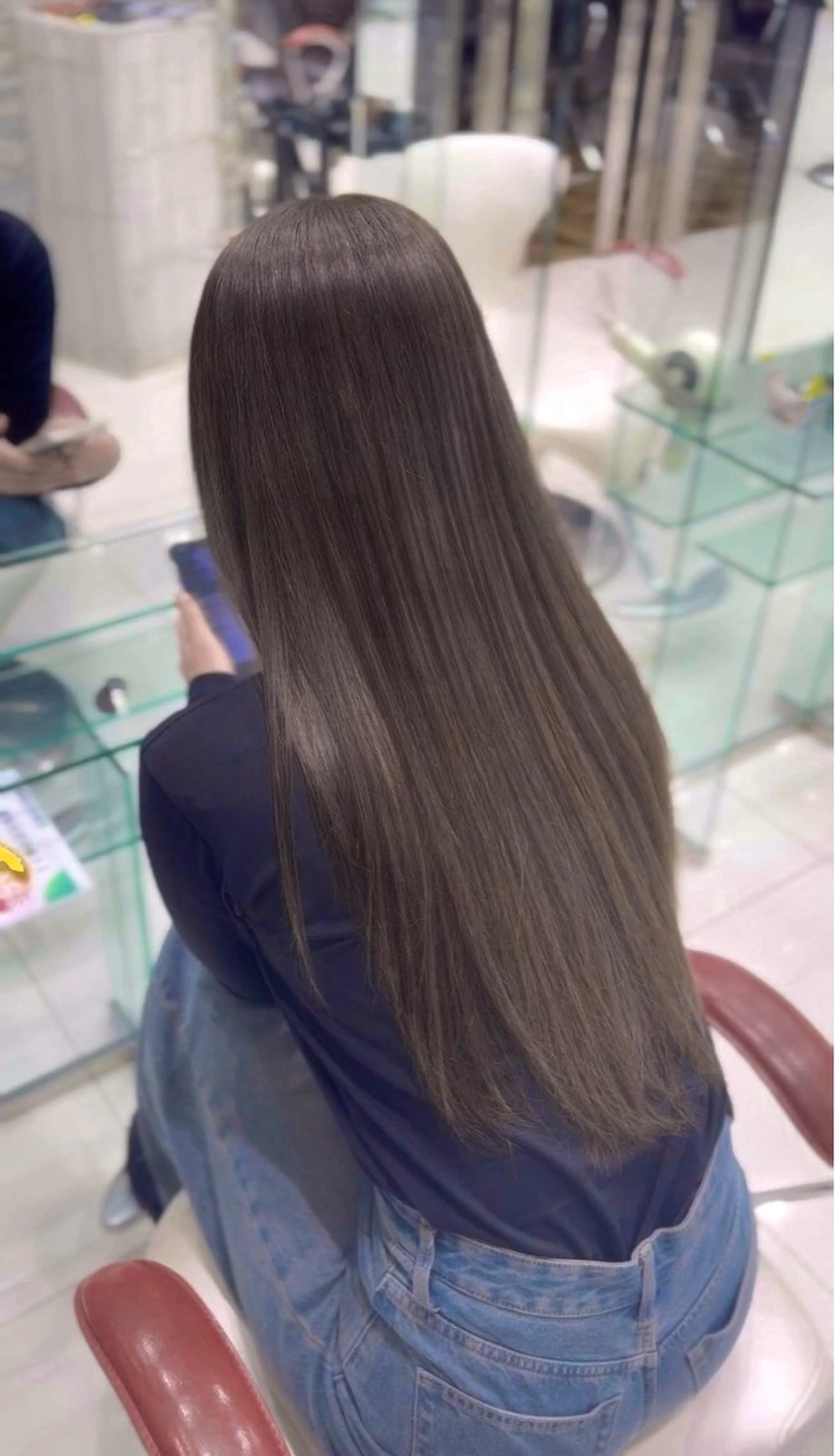 カラー グレージュ ヘアカラー 三沢 悠心のヘアスタイル