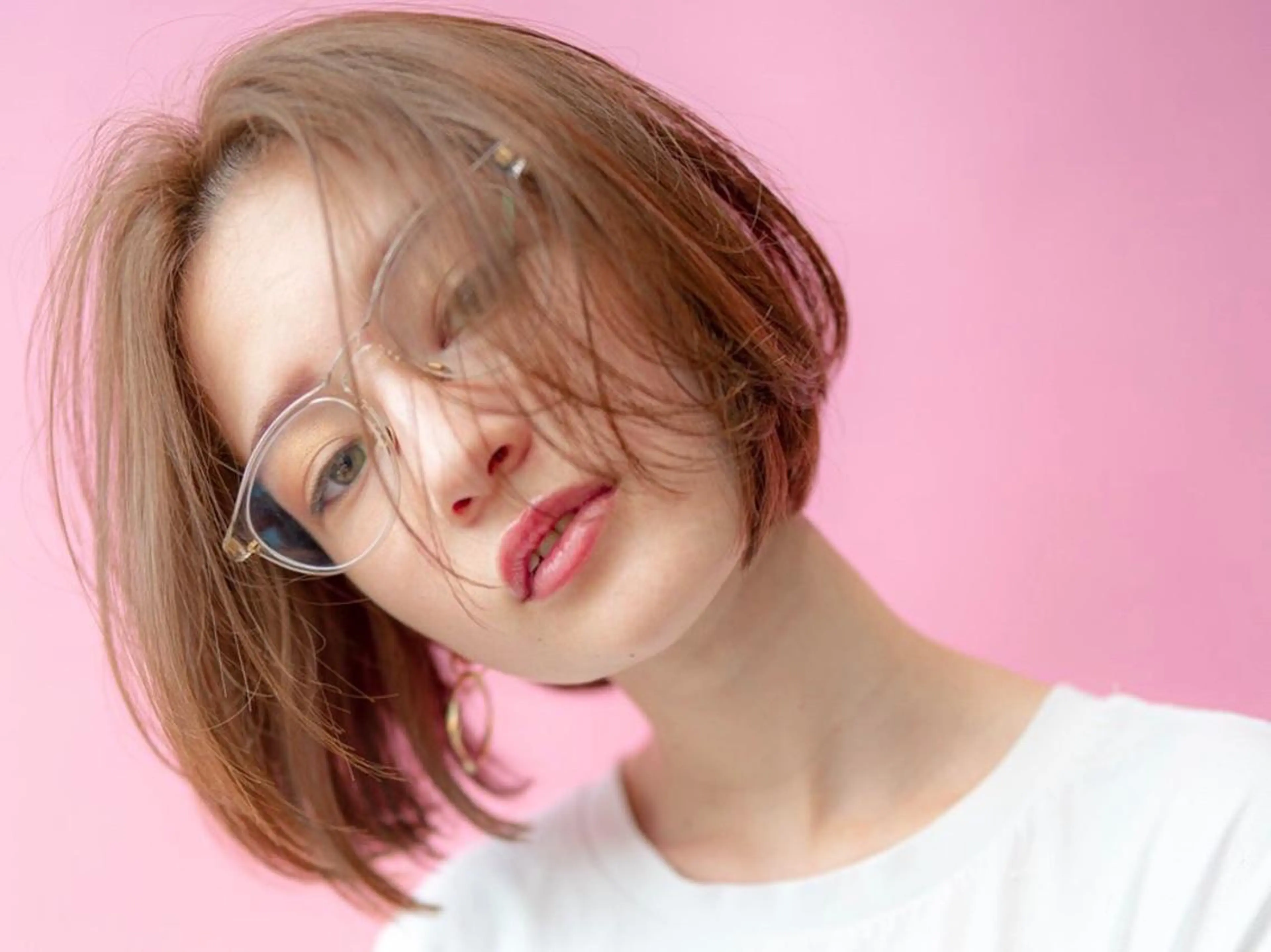 ミディアム カラー カット ヘアカラー トリートメント 🉐レイヤー/塩見 弘樹🉐渋谷のヘアスタイル