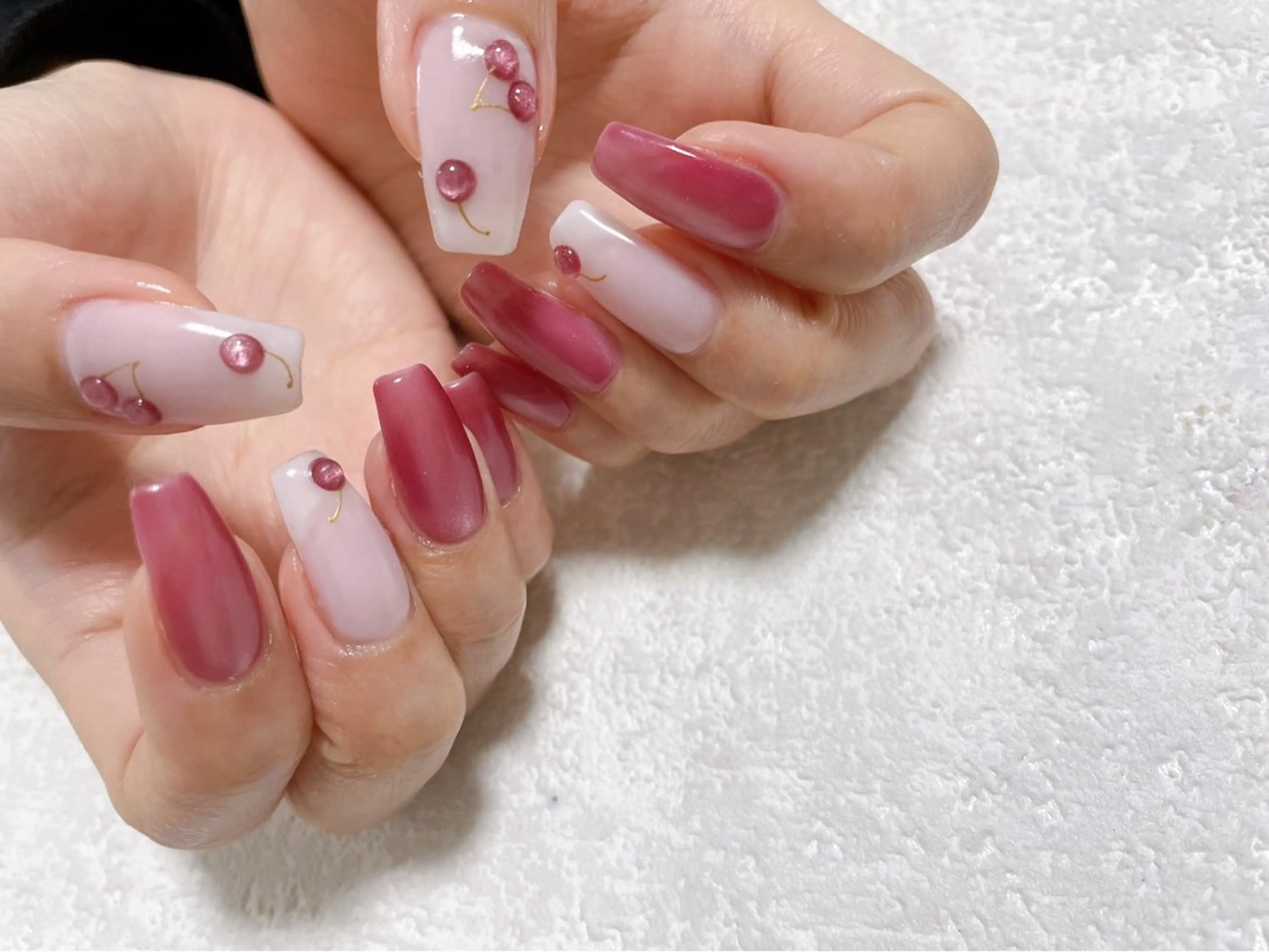 ネイル ジェルネイル メンズネイル パラジェル 春ネイル ワンホンネイル kiki nail たまプラーザのネイルデザイン