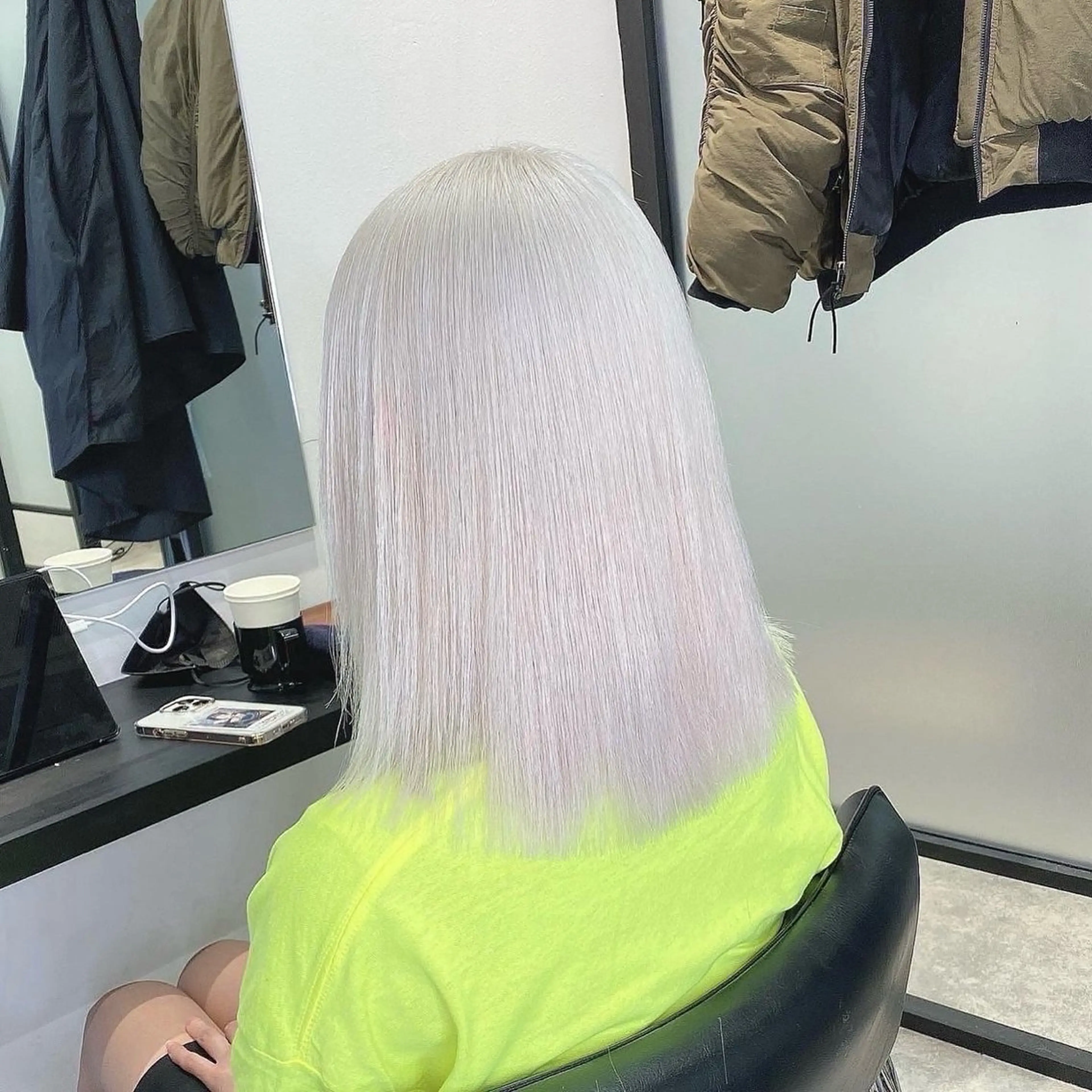 ミディアム カラー ヘアアレンジ カット ヘアカラー トリートメント 🫧新宿 髪質改善 /サスケ🫧のヘアスタイル