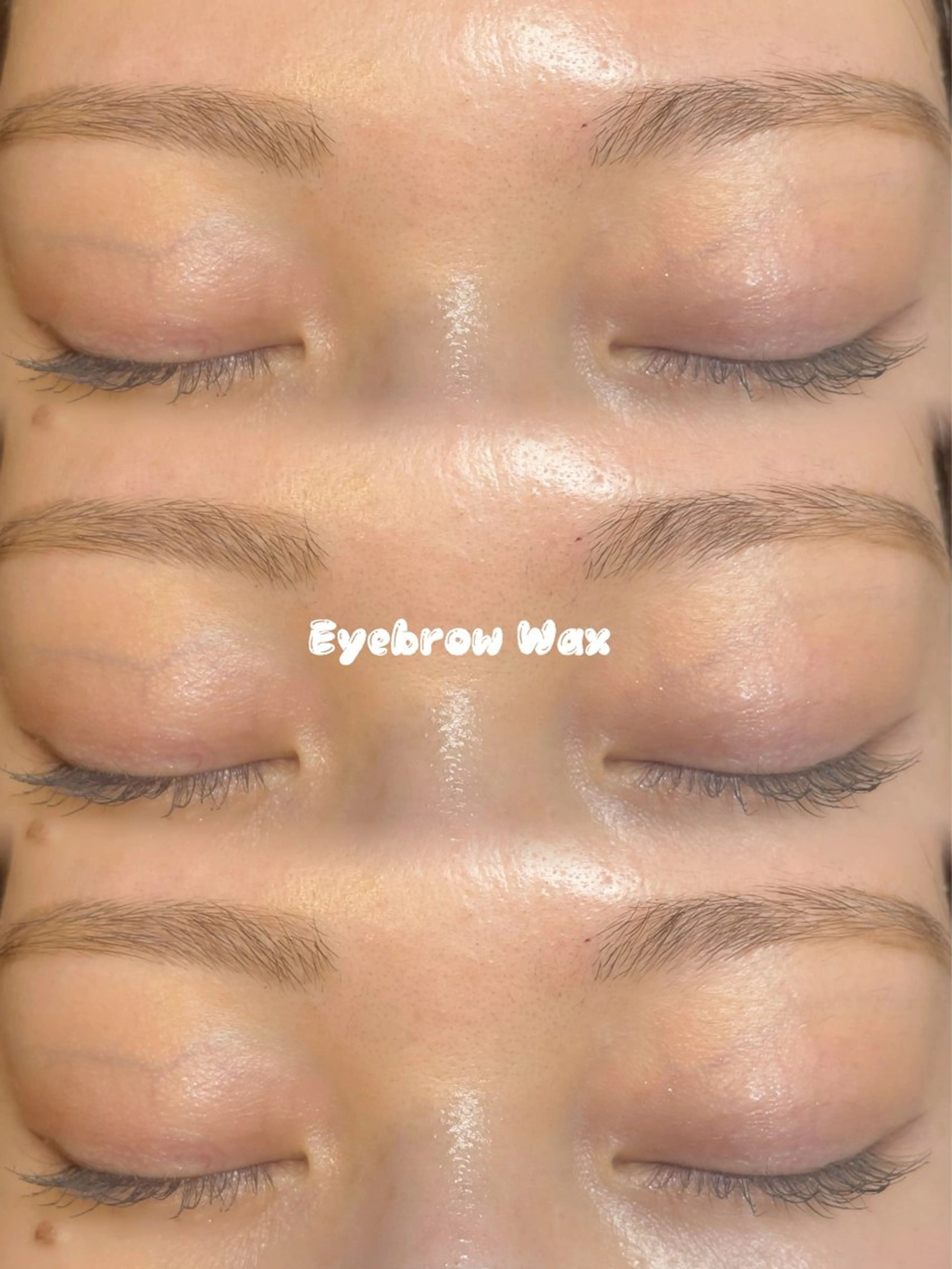 アイブロウ ワックス脱毛 MANHATTAN / YUUNAのマツエク・マツパデザイン