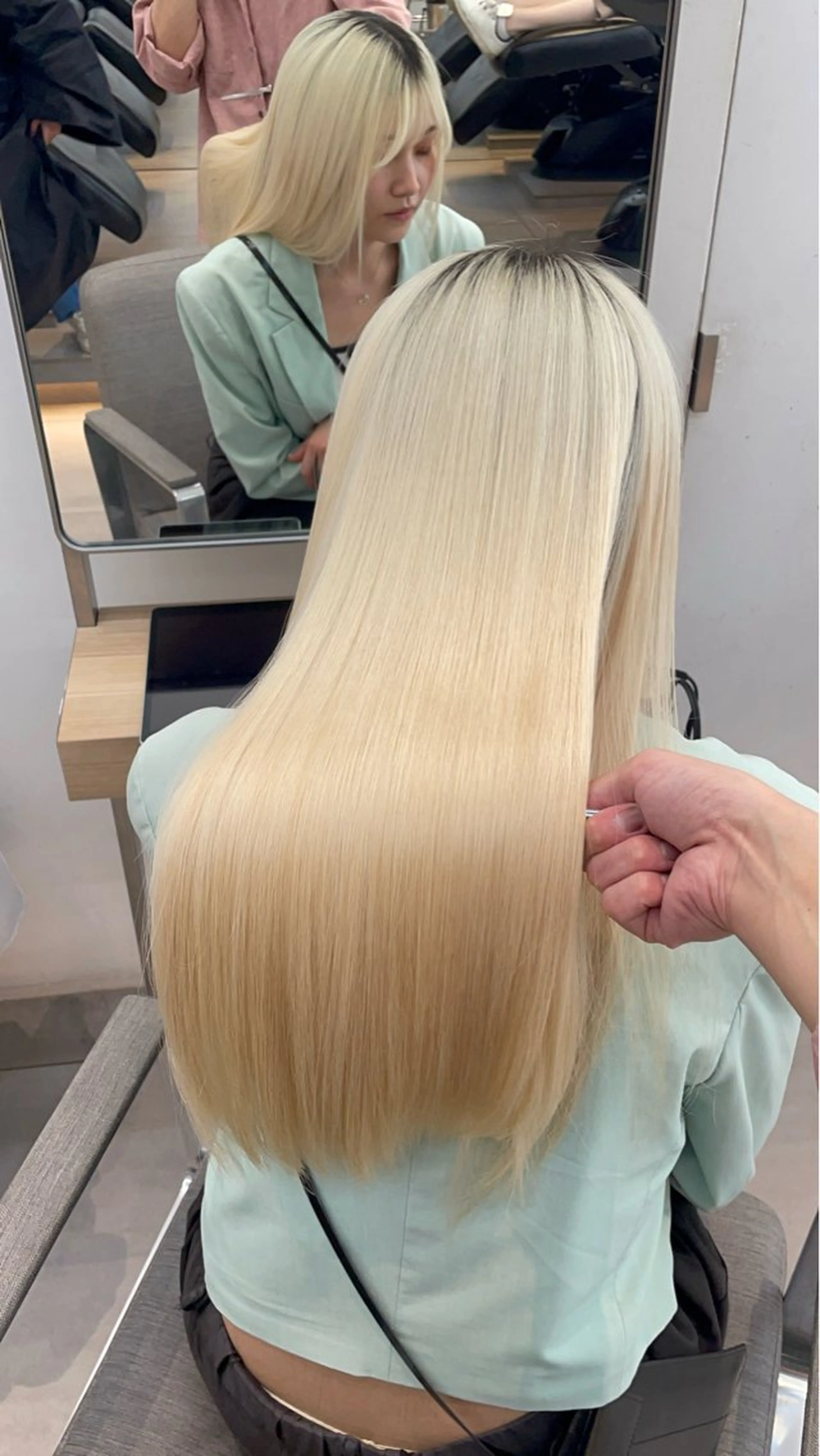 ロング パーマ ✨髪質改善✨美髪 矯正🫧小泉のヘアスタイル