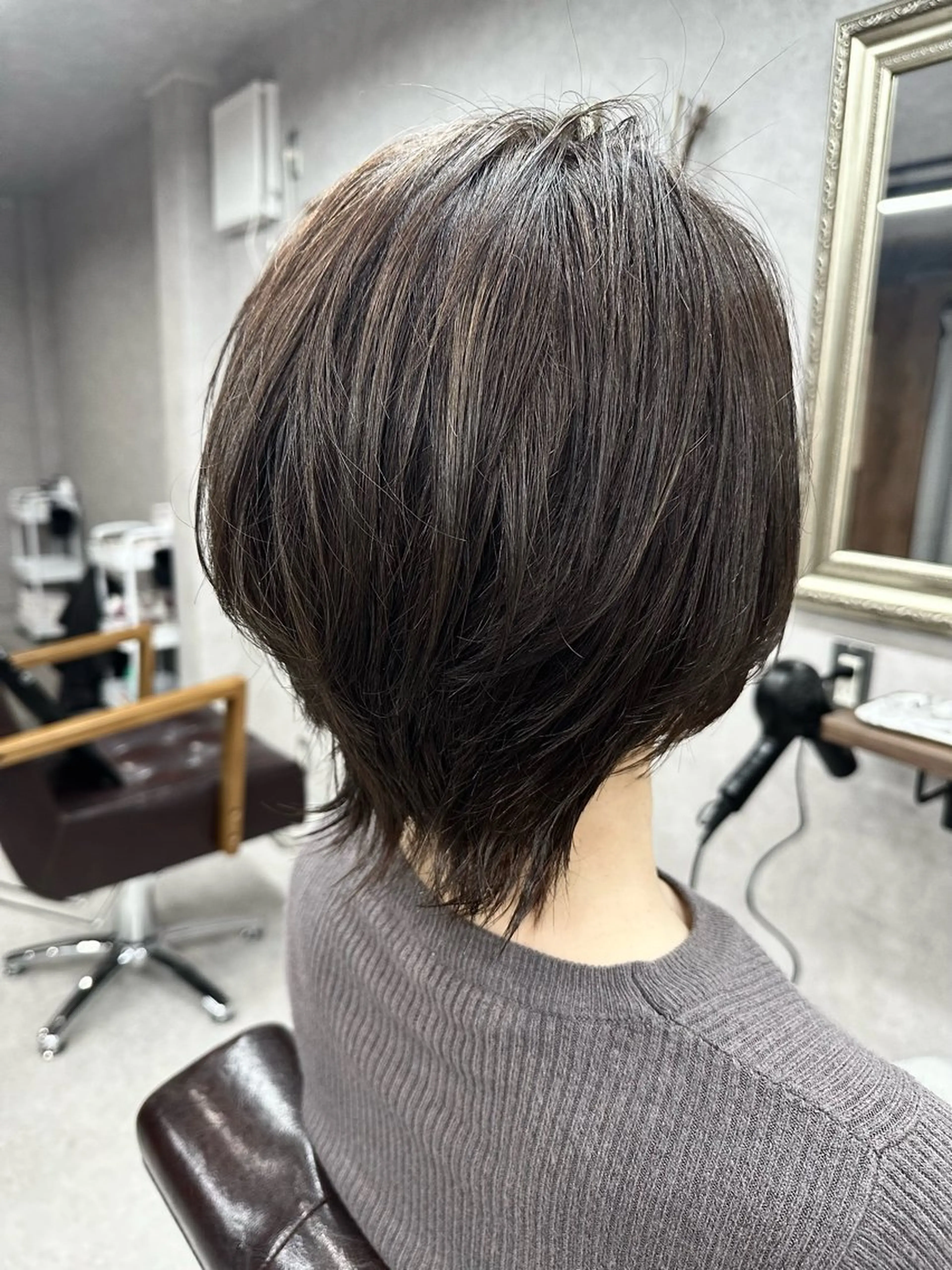 ショート カラー カット ヘアカラー トリートメント Lien 深井店のヘアスタイル