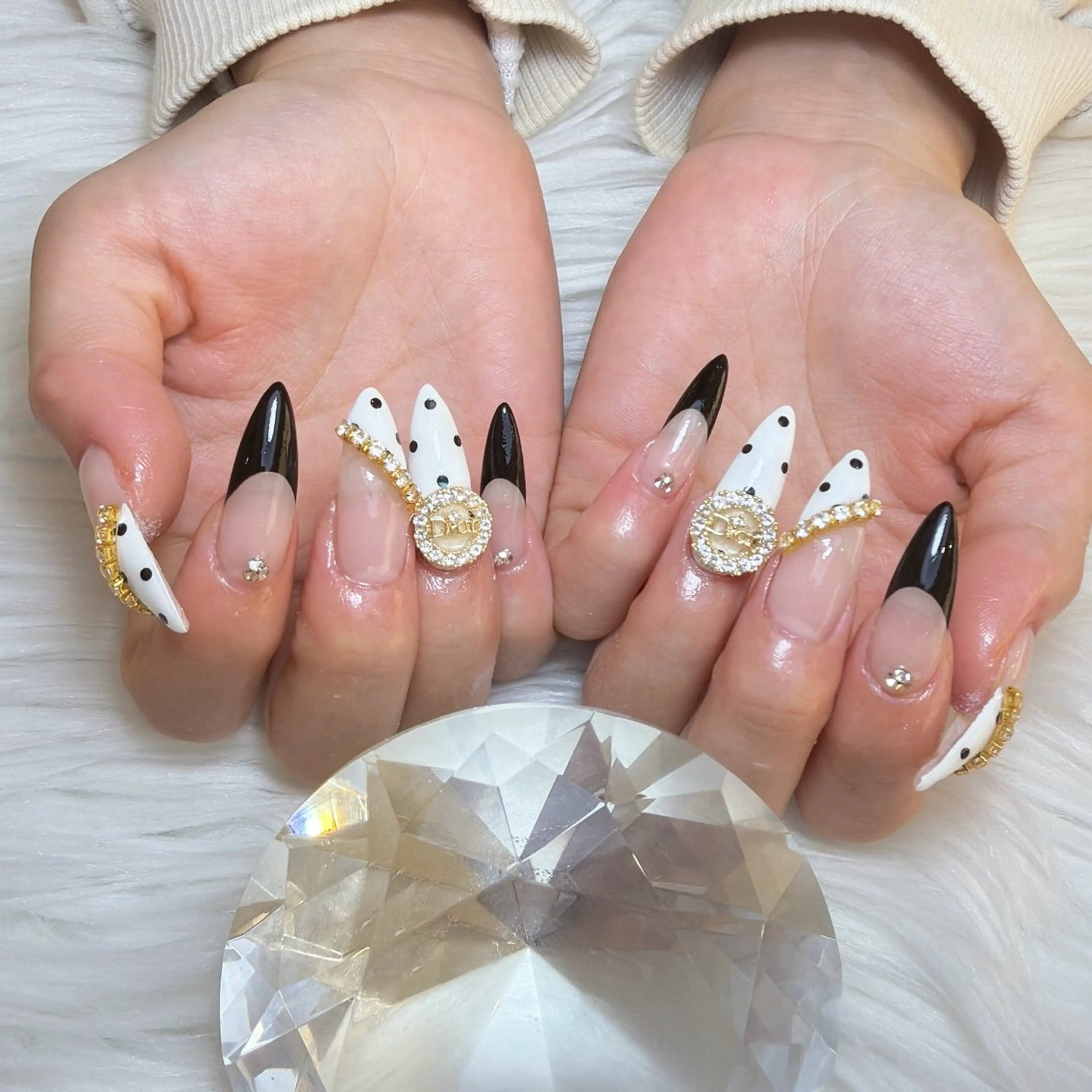 次世代チップ長さだし10本💟オーダーデザインの写真