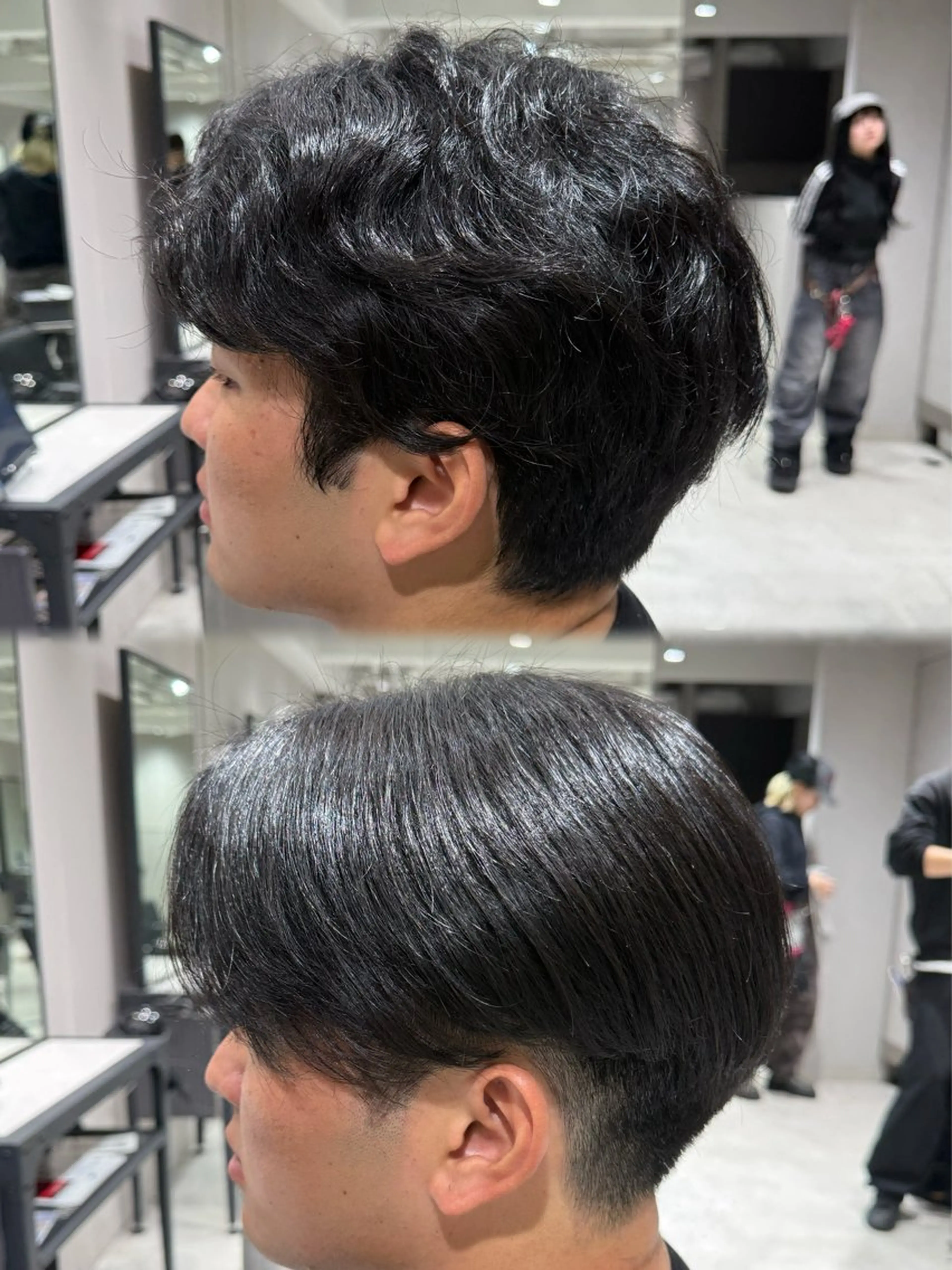 メンズ カット 縮毛矯正 メンズ縮毛矯正 /池袋/原田海朱のヘアスタイル