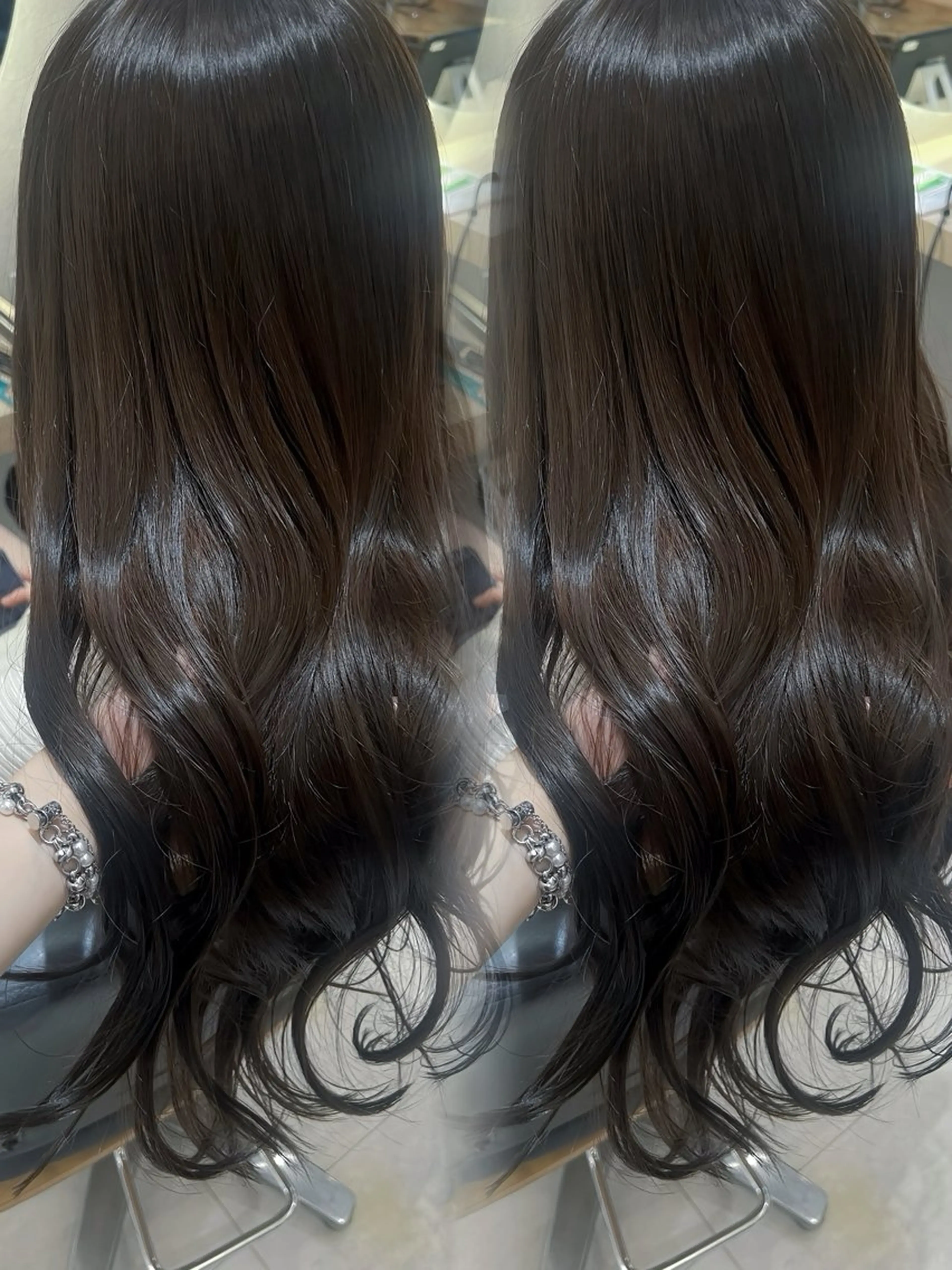 カラー 🫧艶カラー特化🫧 セット/mona🩵のヘアスタイル