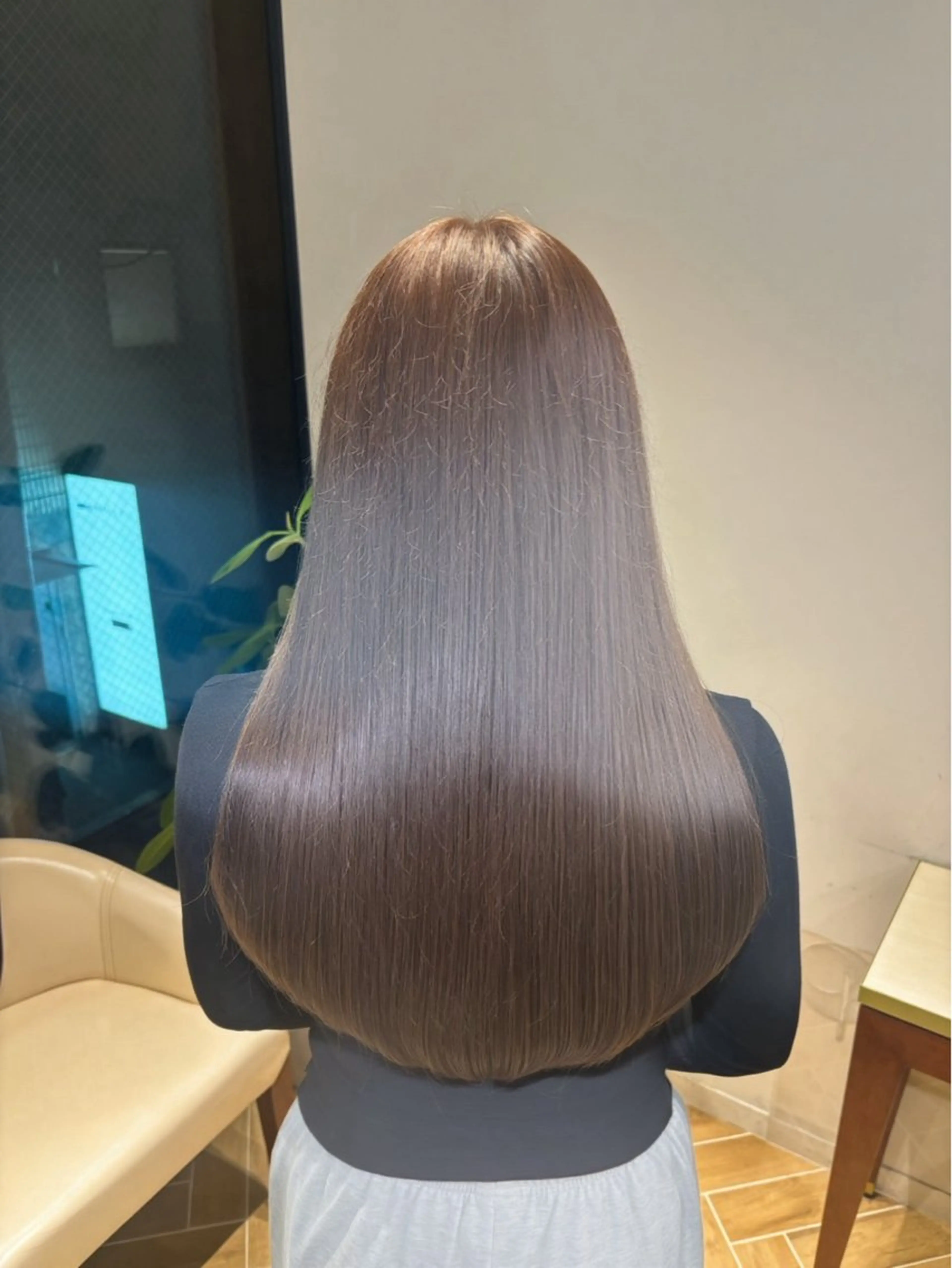 ロング カラー ヘアカラー トリートメント 山本 瑠虎のヘアスタイル