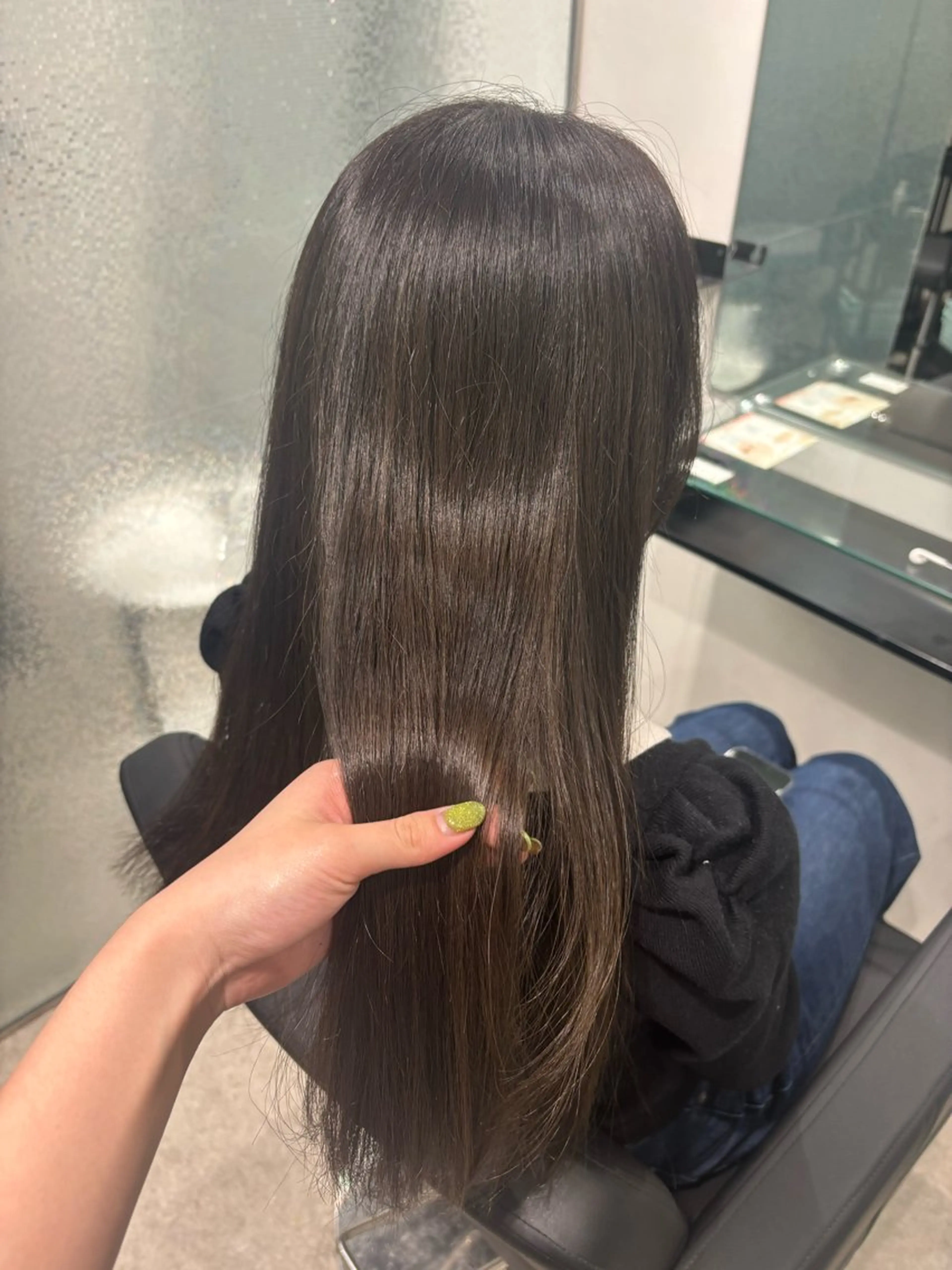 カラー 透明感カラー ボブ/ハイライト🦓 /harukaのヘアスタイル