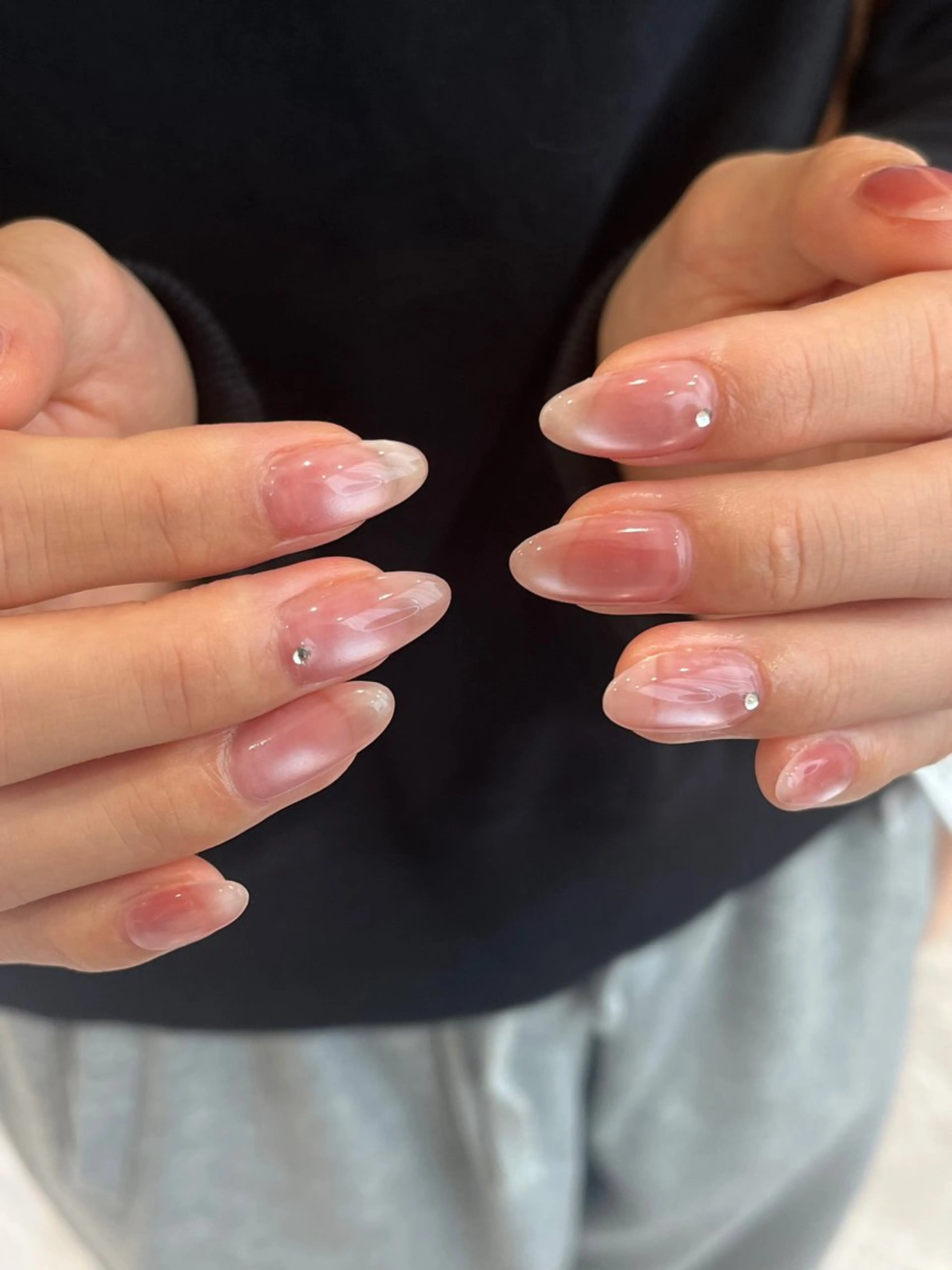 ネイル マグネットネイル ハンドネイル Kaede : 韓国ネイル🎀のネイルデザイン