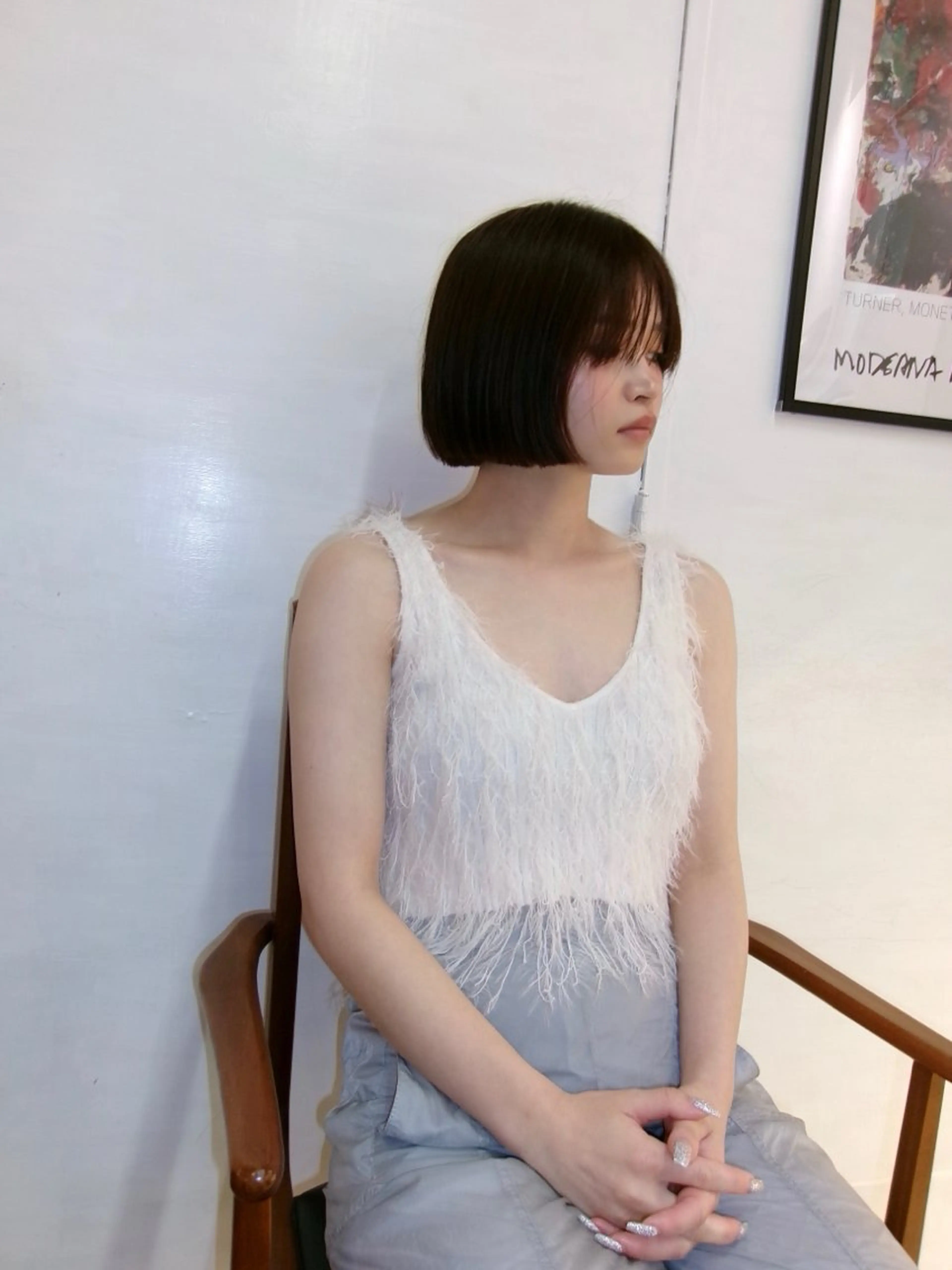 ストレートパーマ（ショート）の写真