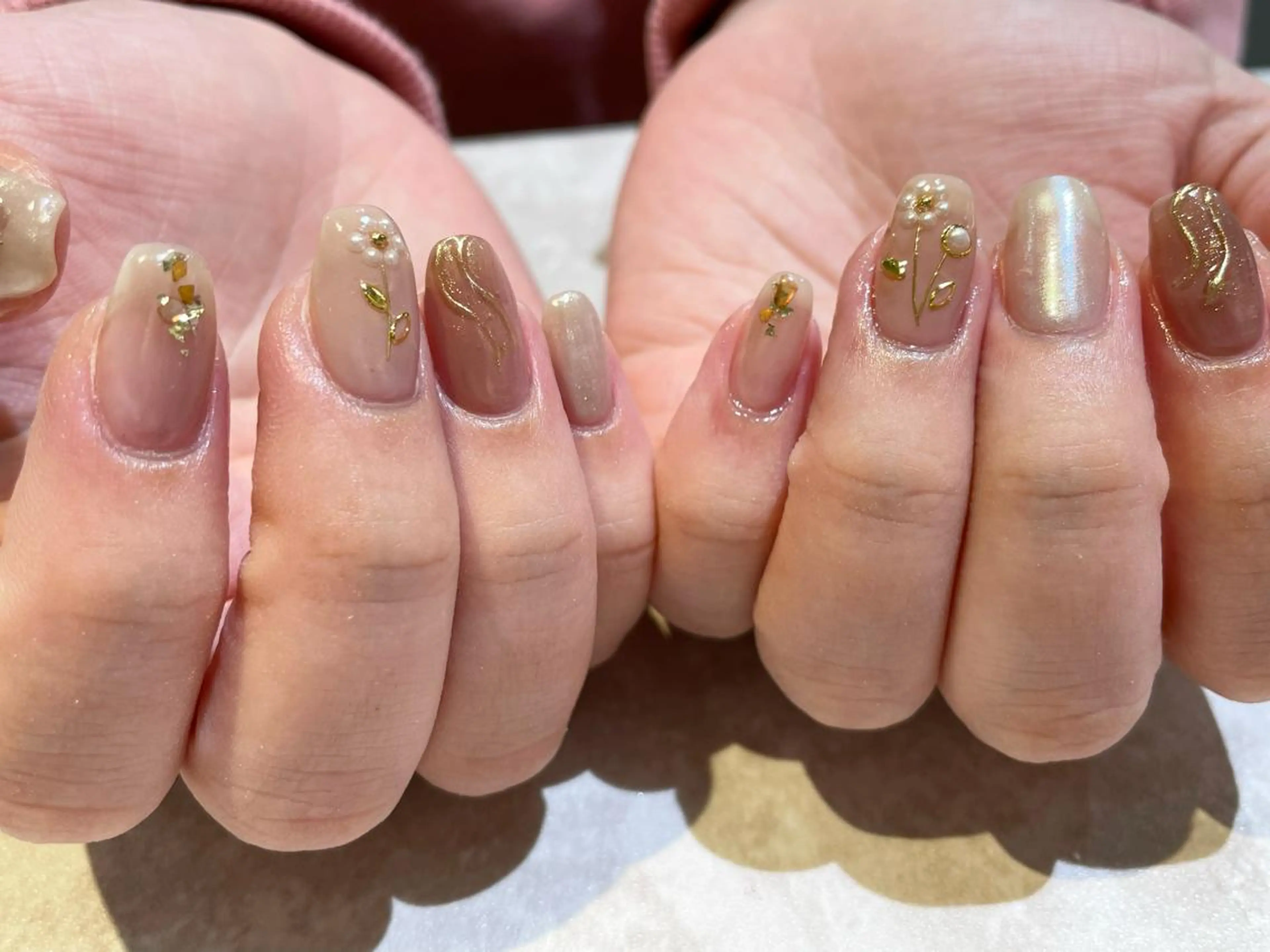 ネイル 舞田 苑香のネイルデザイン