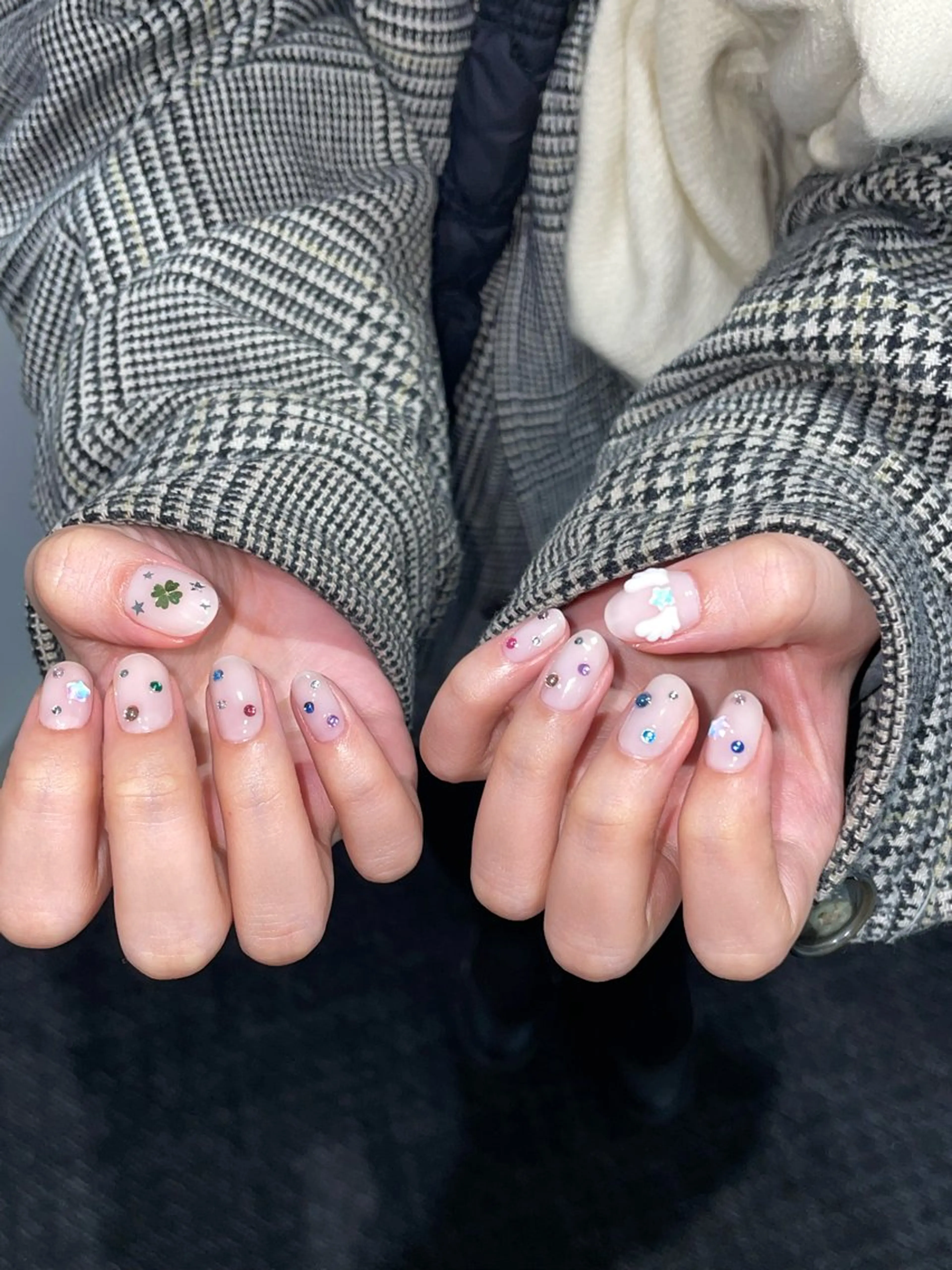 ネイル ハンドネイル GO TODAY 吉祥寺Glint所属・うの 韓国ﾈｲﾙ໒꒱⋆⭒˚のネイルデザイン