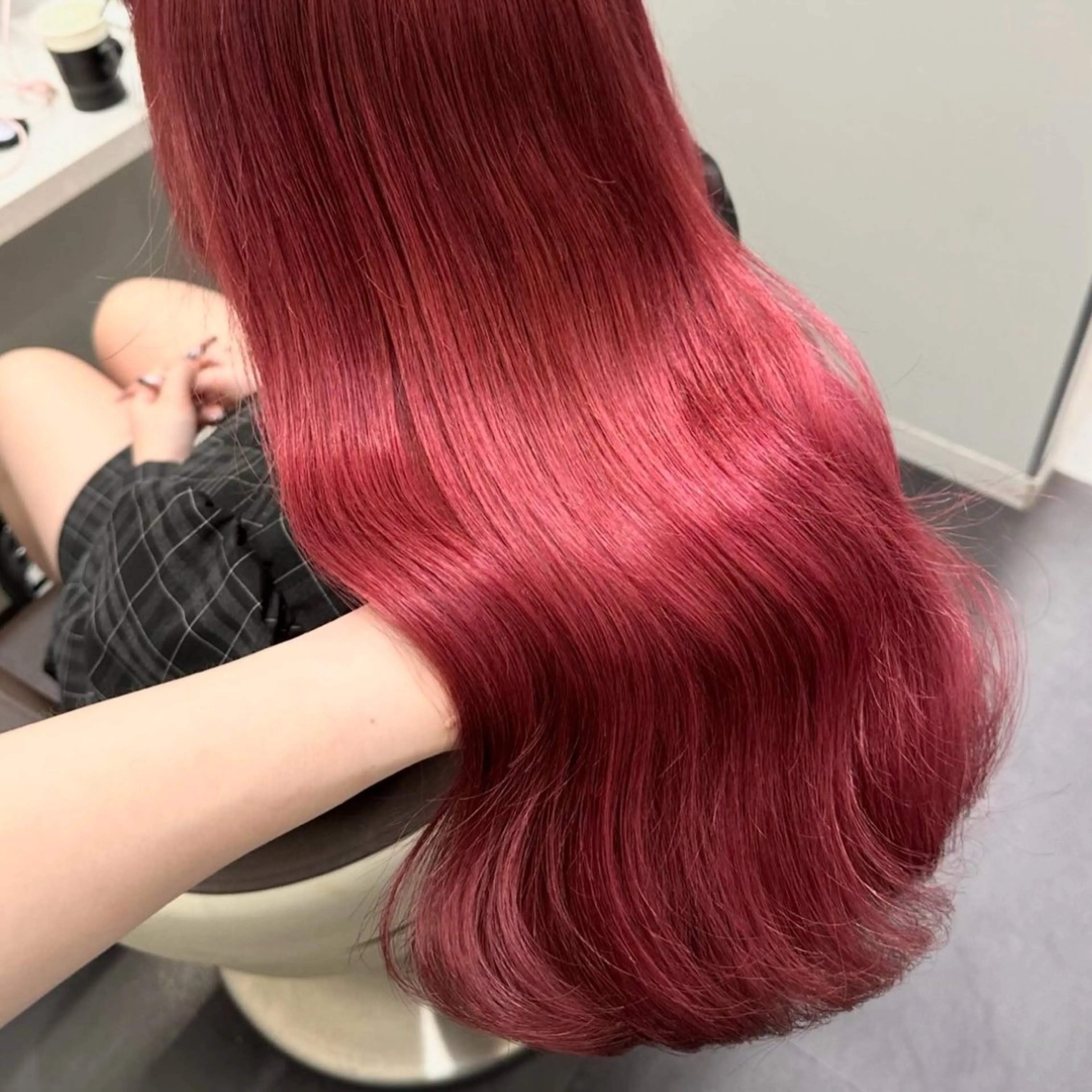 セミロング カラー ヘアアレンジ メンズ メンズブリーチ メンズハイトーン メンズ韓国風 ブリーチ ケアブリーチ ヘアカラー トリートメント 🌟🍒ハイトーン 韓国ヘア/ユウミのヘアスタイル