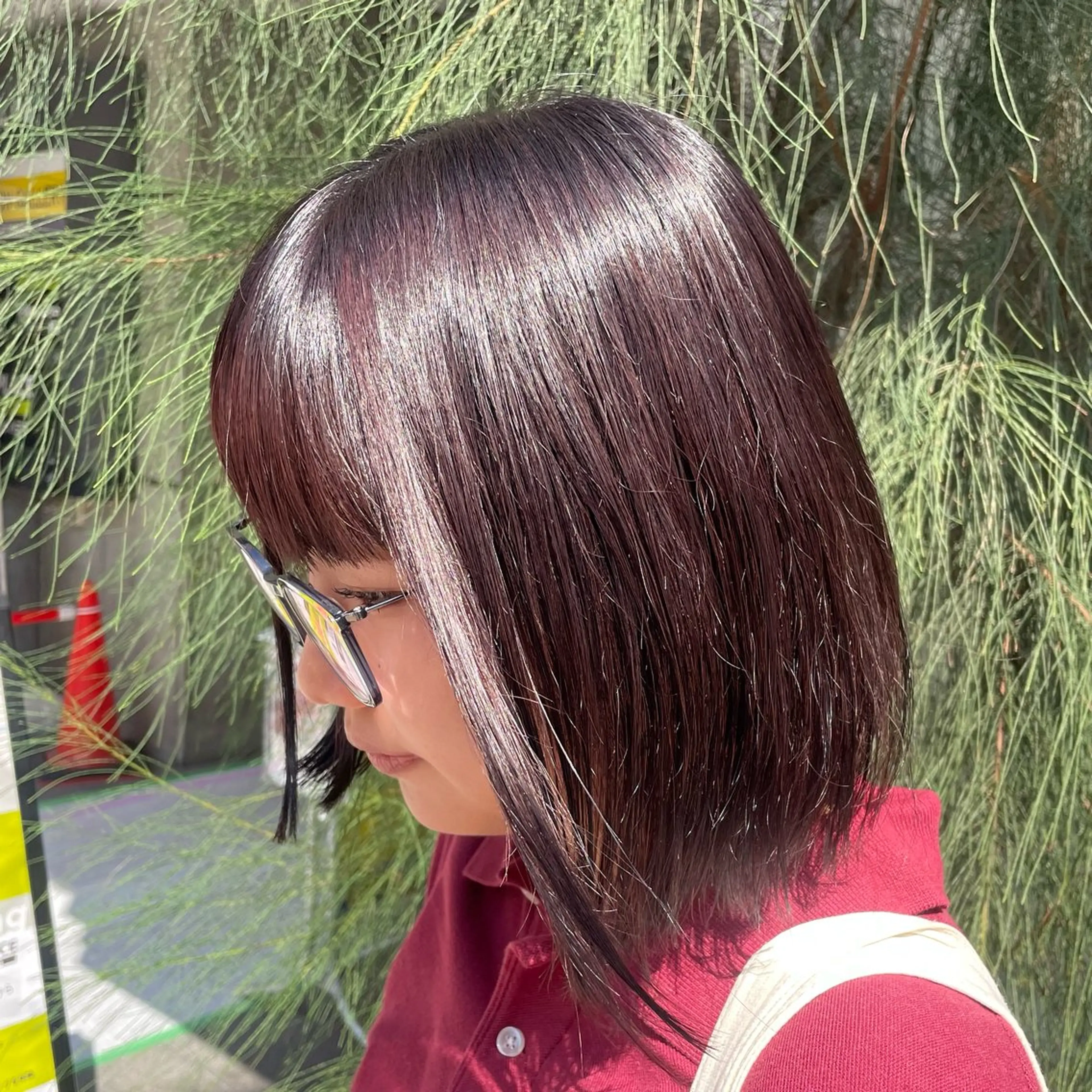 ミディアム カラー ヘアカラー sawaka🪽うる 艶カラー/レイヤーのヘアスタイル