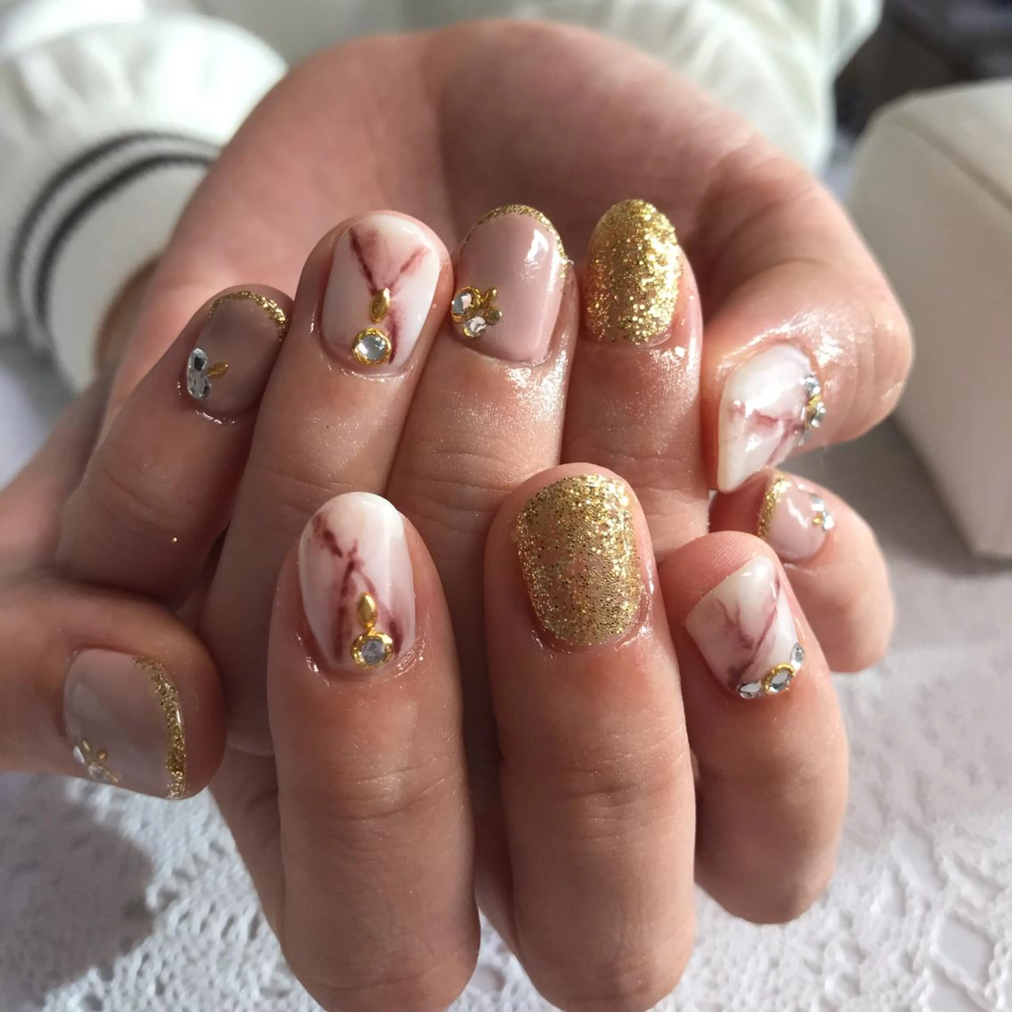 ネイル ハンドネイル フットネイル 菊地 里沙のネイルデザイン