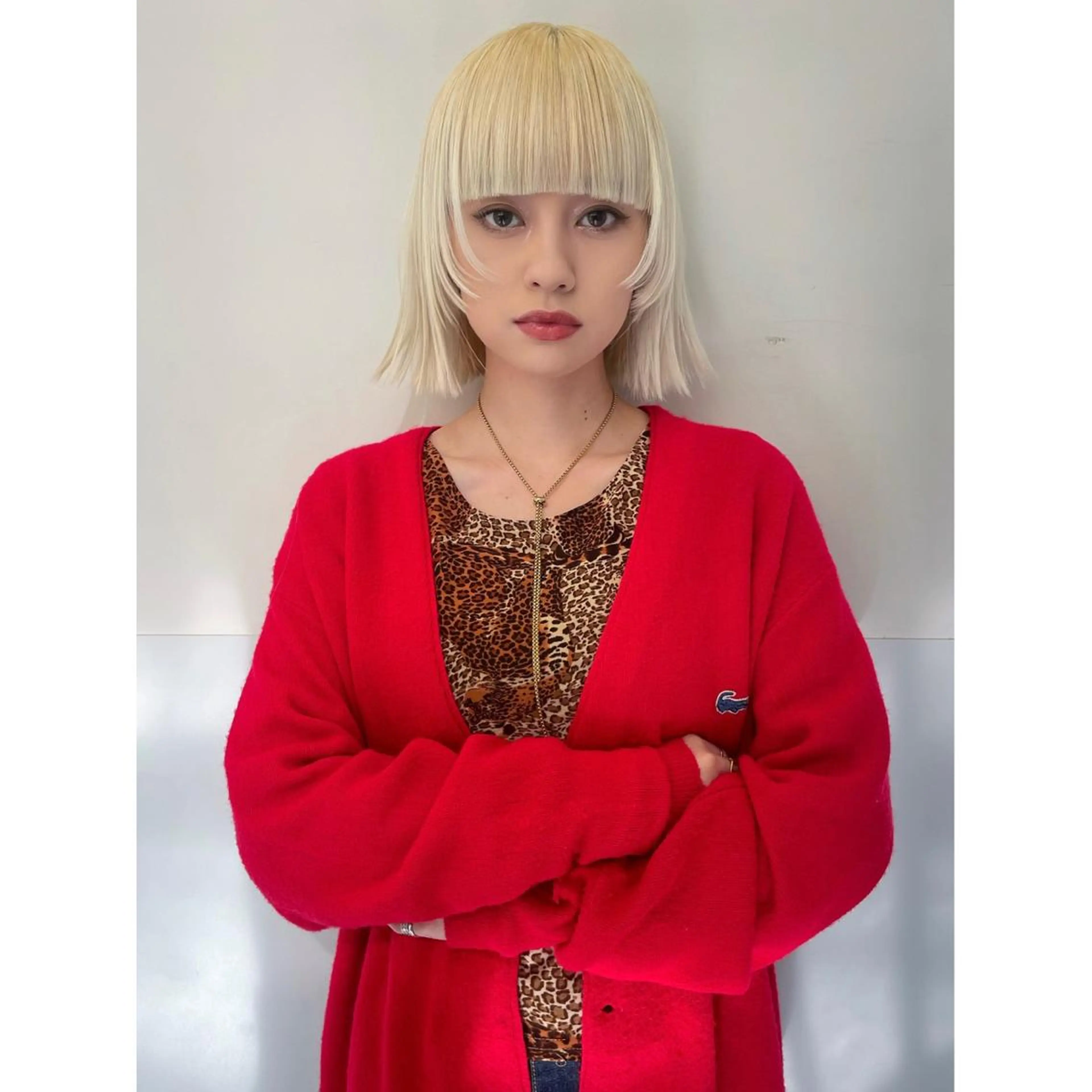 ショート カラー カット ヘアカラー トリートメント SALOWIN所属・ブリーチ🪡 ボブ🐬レイヤーのヘアスタイル