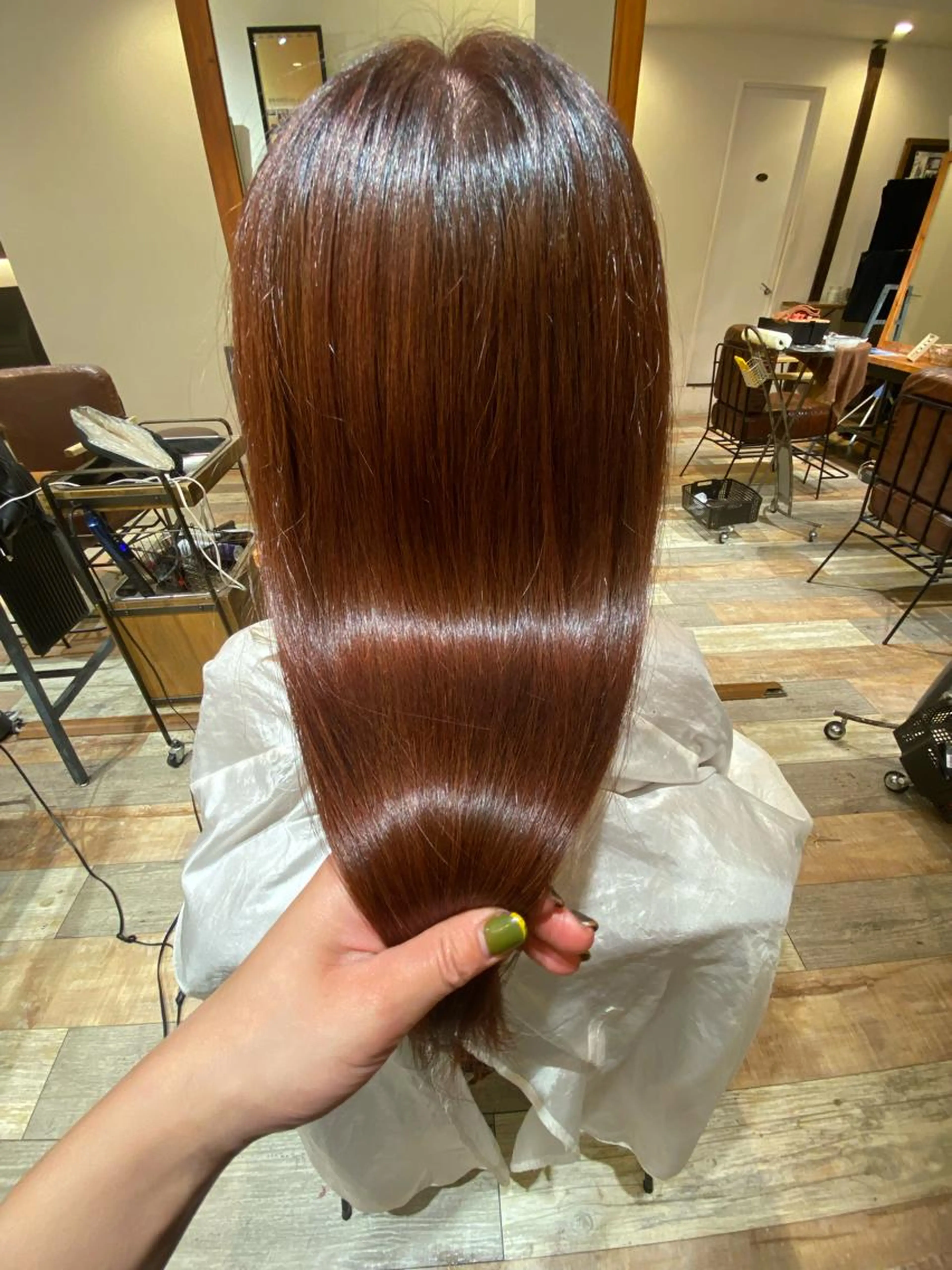🗽💫カットモデル限定💫話題の髪質改善トリートメント＋ワンカラー💫🗽の写真