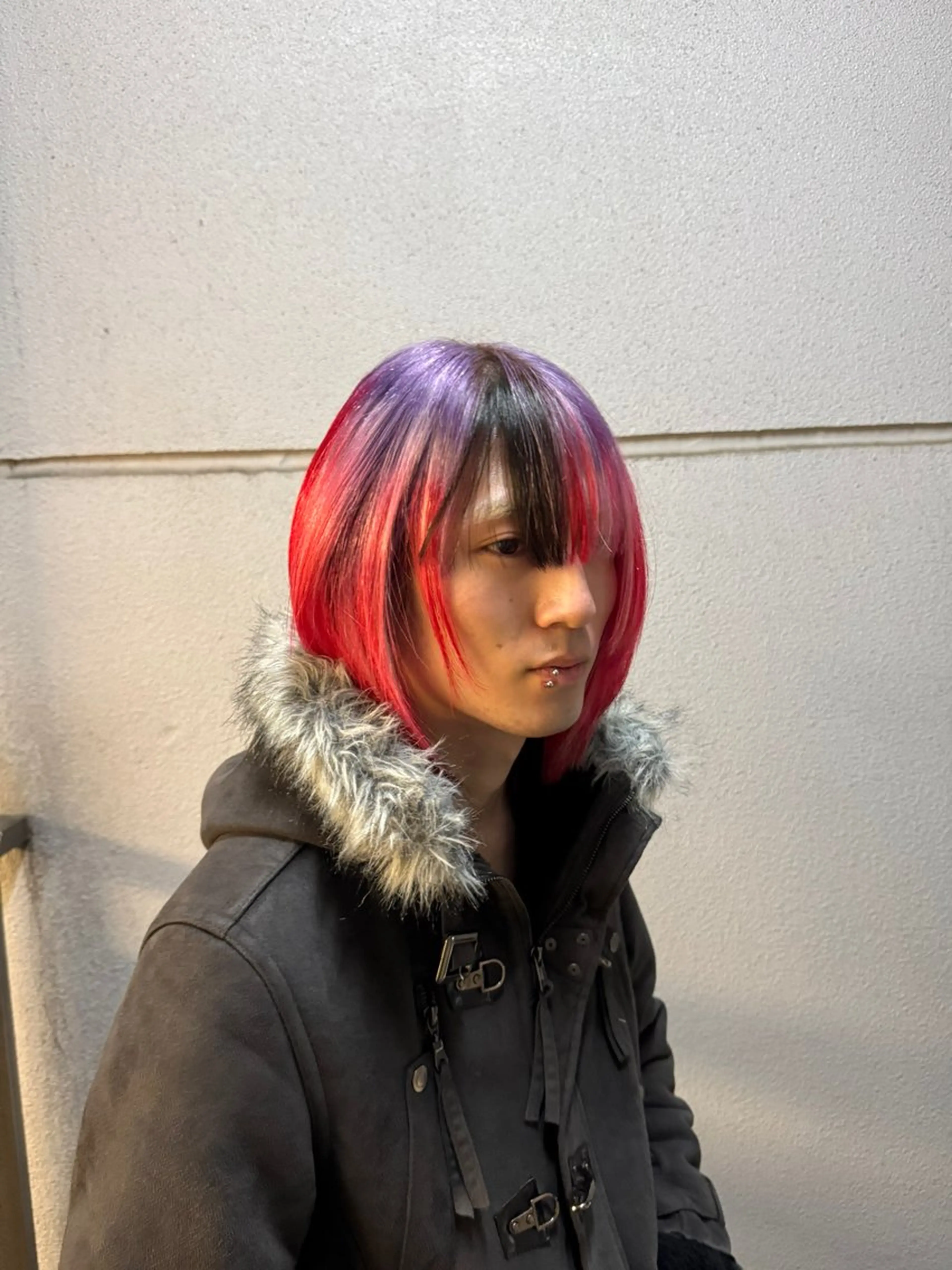 ショート カラー メンズ メンズブリーチ ブリーチ ヘアカラー YADO所属・ブリーチカラーモデル 募集中/ リョウスケのヘアスタイル