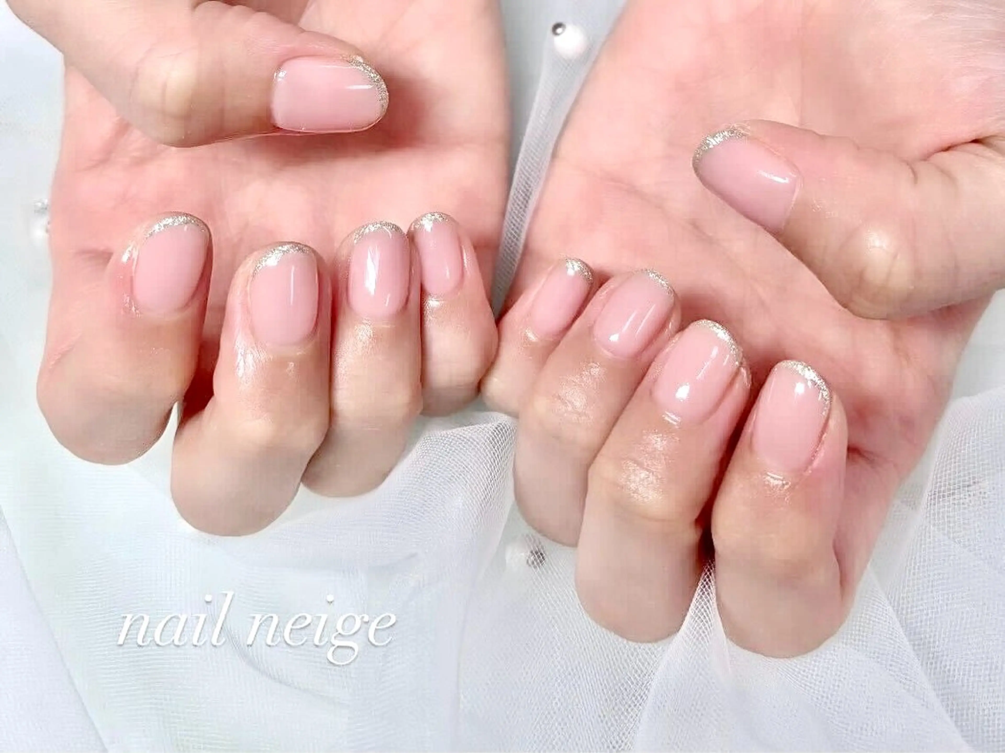 ネイル アートネイル ジェルネイル マグネットネイル ニュアンスネイル パラジェル Nail Neige🐈🌙のネイルデザイン
