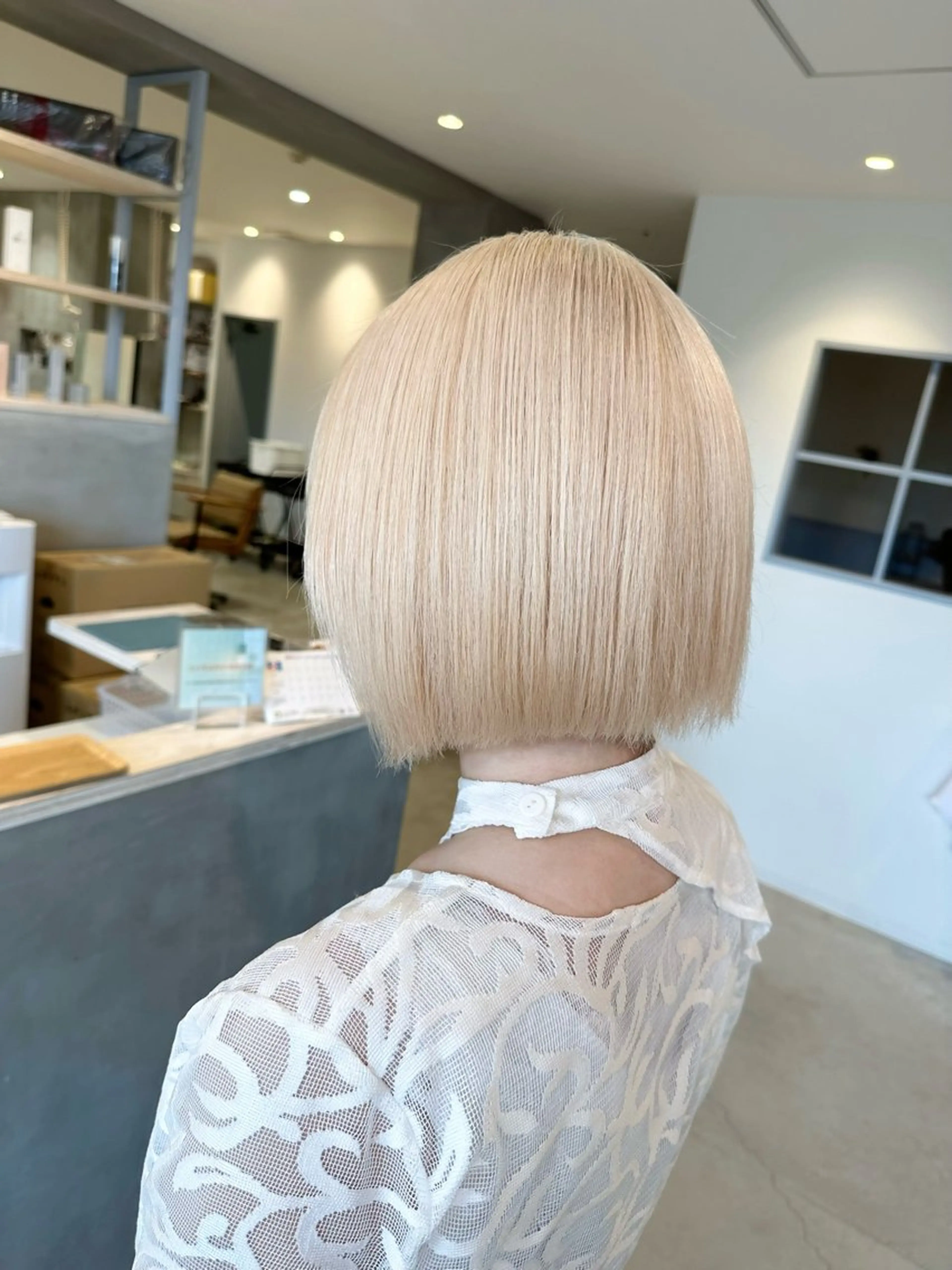カラー バレイヤージュ ベージュカラー ブリーチ ブロンド ケアブリーチ ヘアカラー YUME/ブリーチ /カットモデル募集中のヘアスタイル
