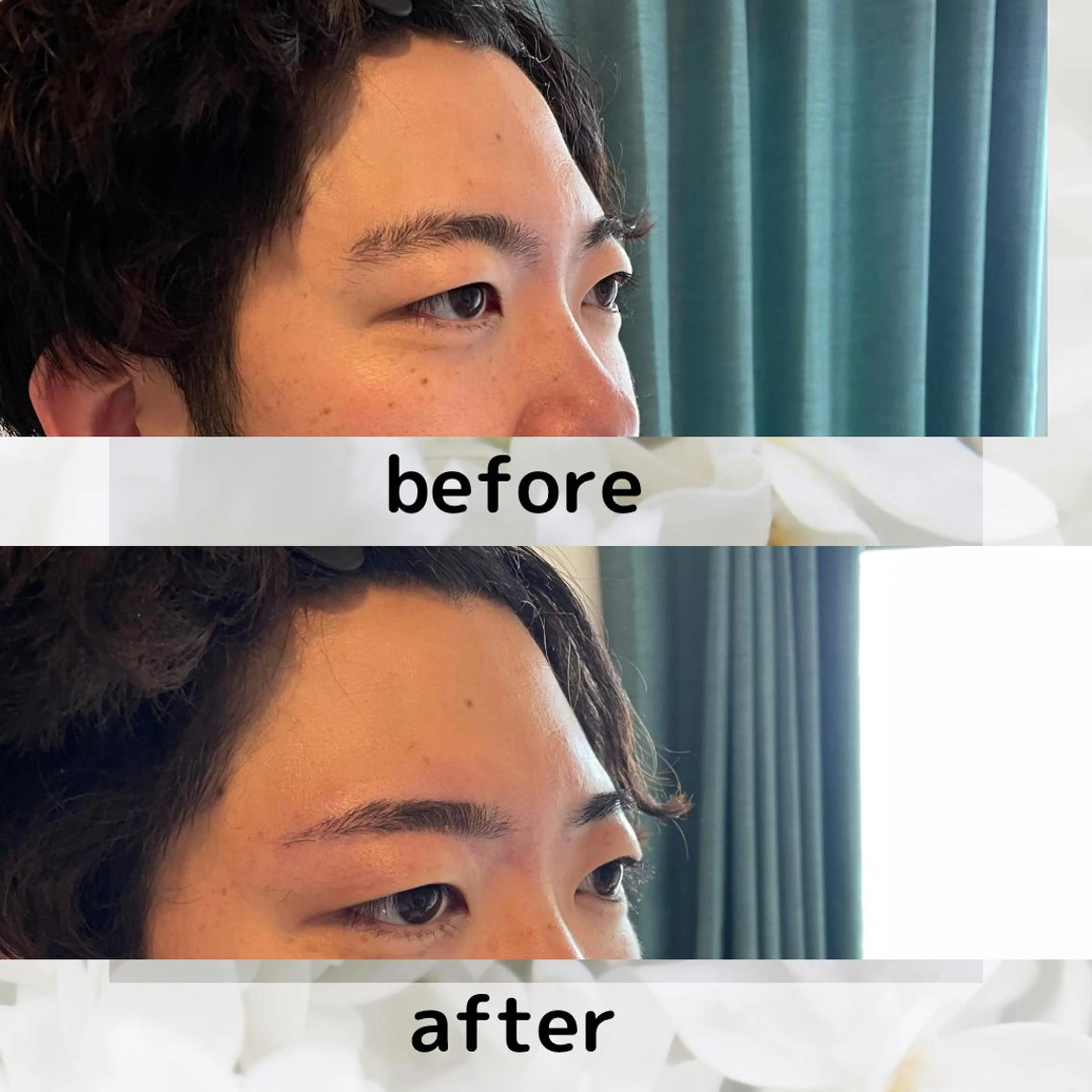 メンズ アイブロウ 🌿ハーブピーリング 🌿ヘッドスパのエステ・リラクイメージ