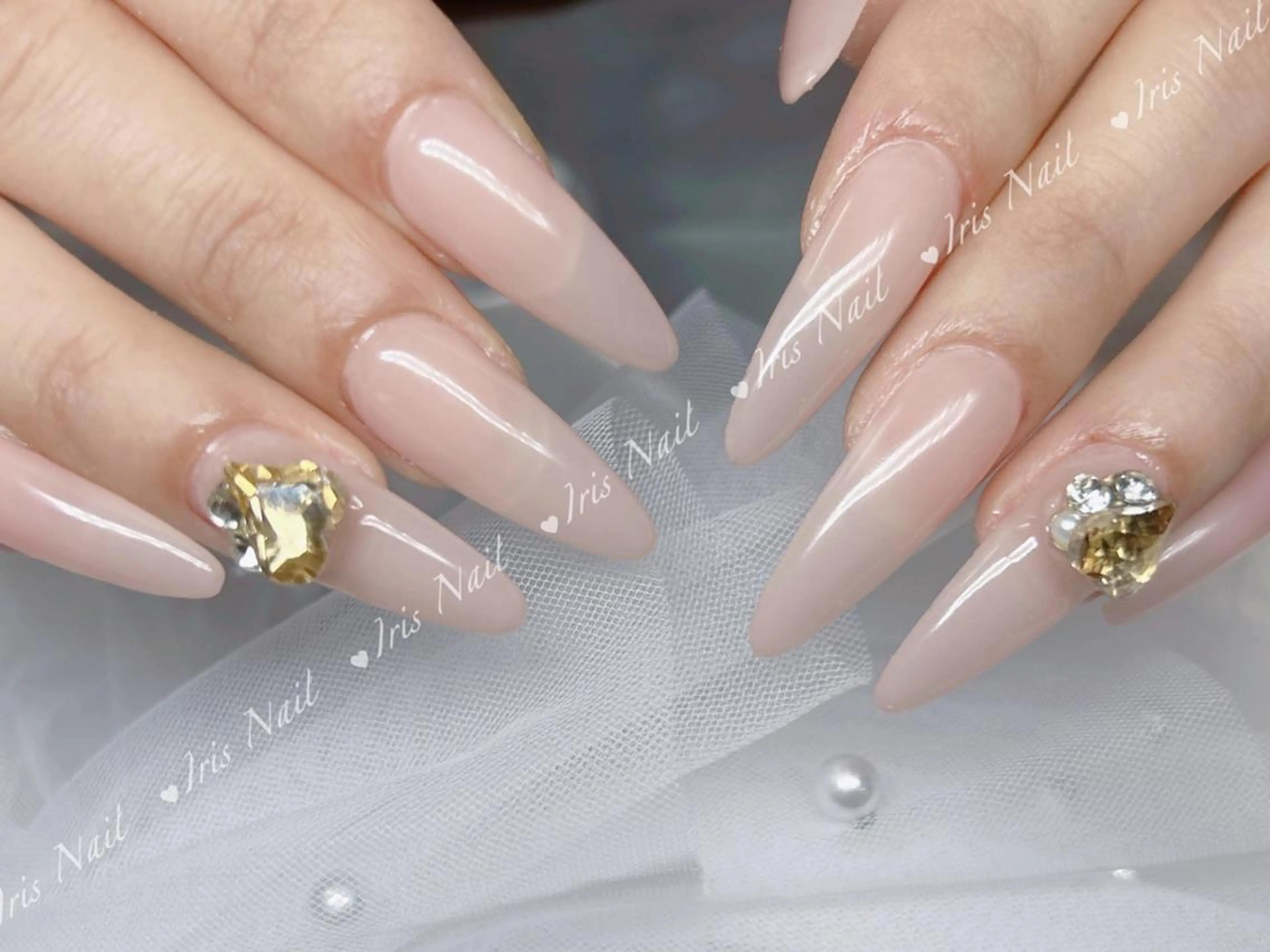 ネイル ハンドネイル 💕藤江 月🌸🍒のネイルデザイン