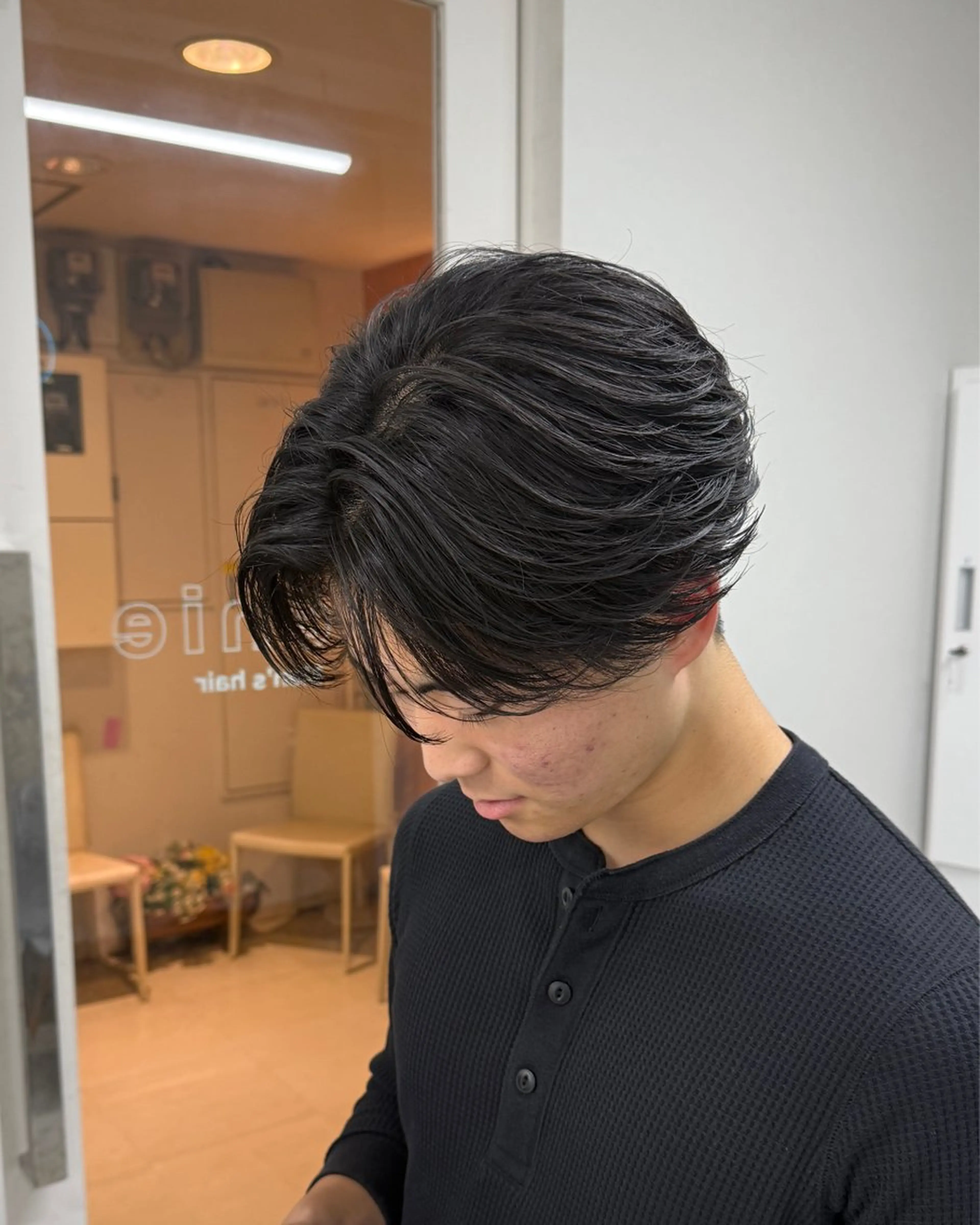 パーマ メンズ カット パーマ トリートメント ヘッドスパ ヘアセット シャドウパーマ/ メンズ/KENTAのヘアスタイル