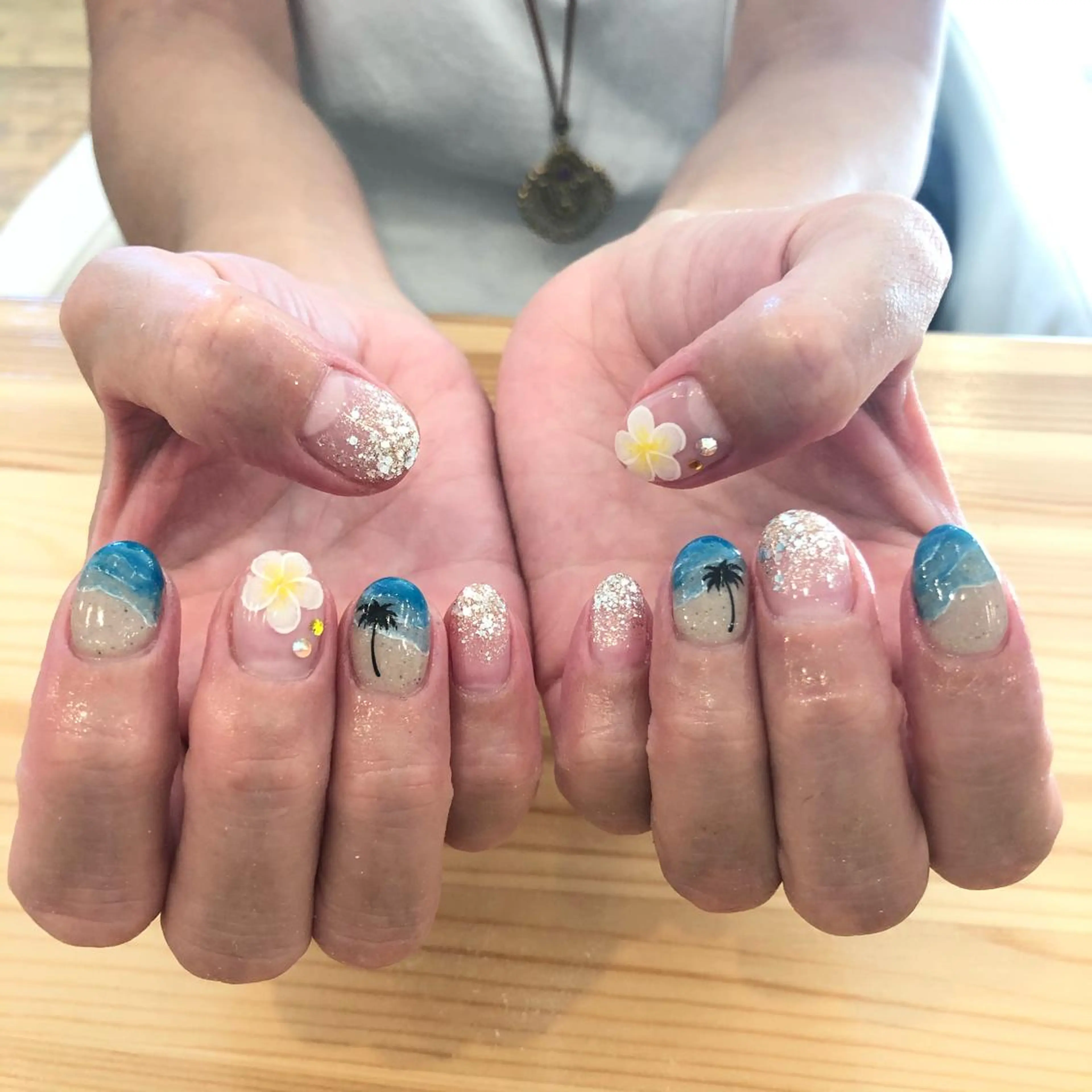 ネイル ハンドネイル NAIL Alaia 𓇼のネイルデザイン