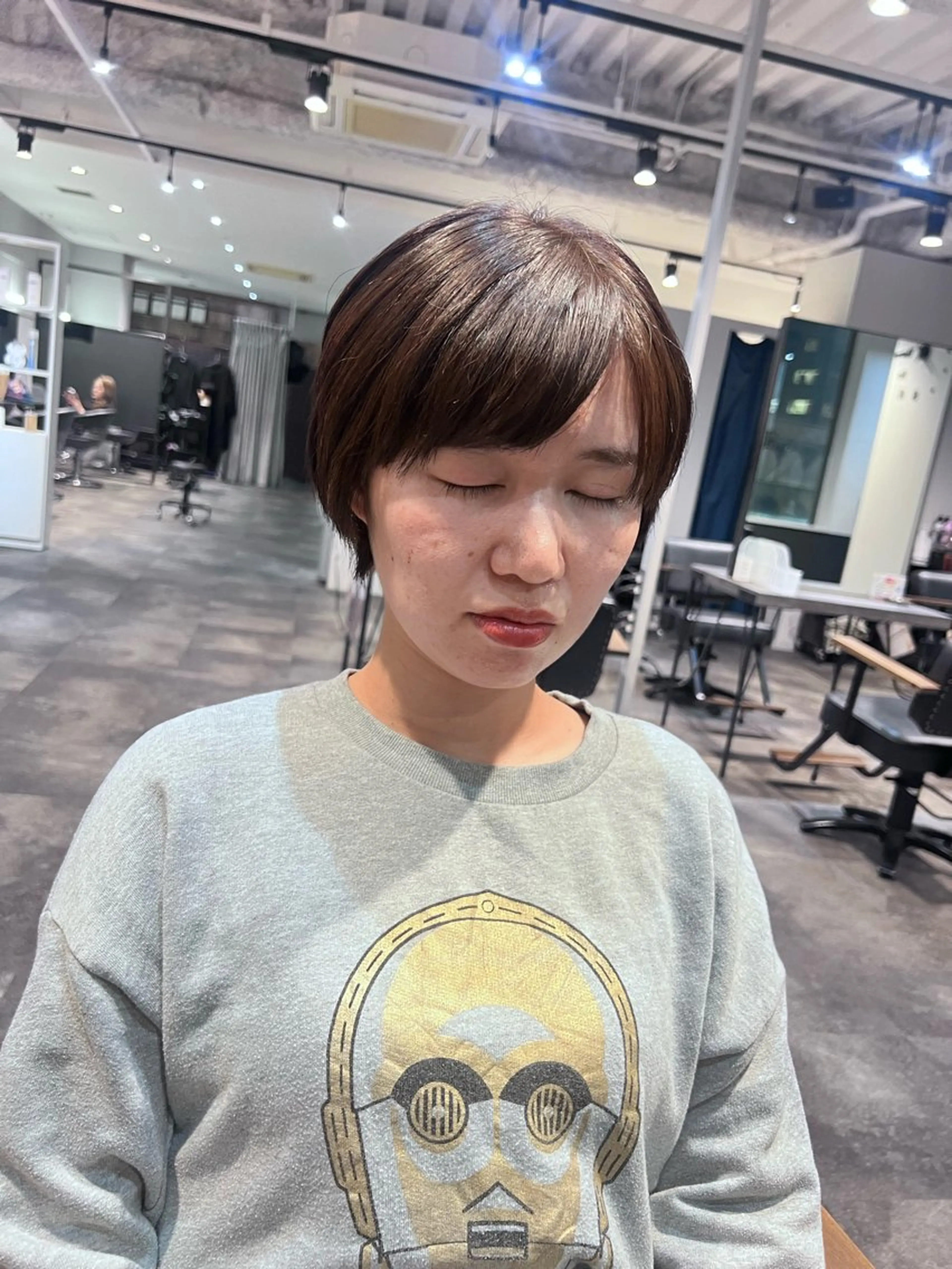 ショート カット AVANCE.PRODUCED by EGAO所属・🍒似合わせカット /艶感カラー/長谷のヘアスタイル