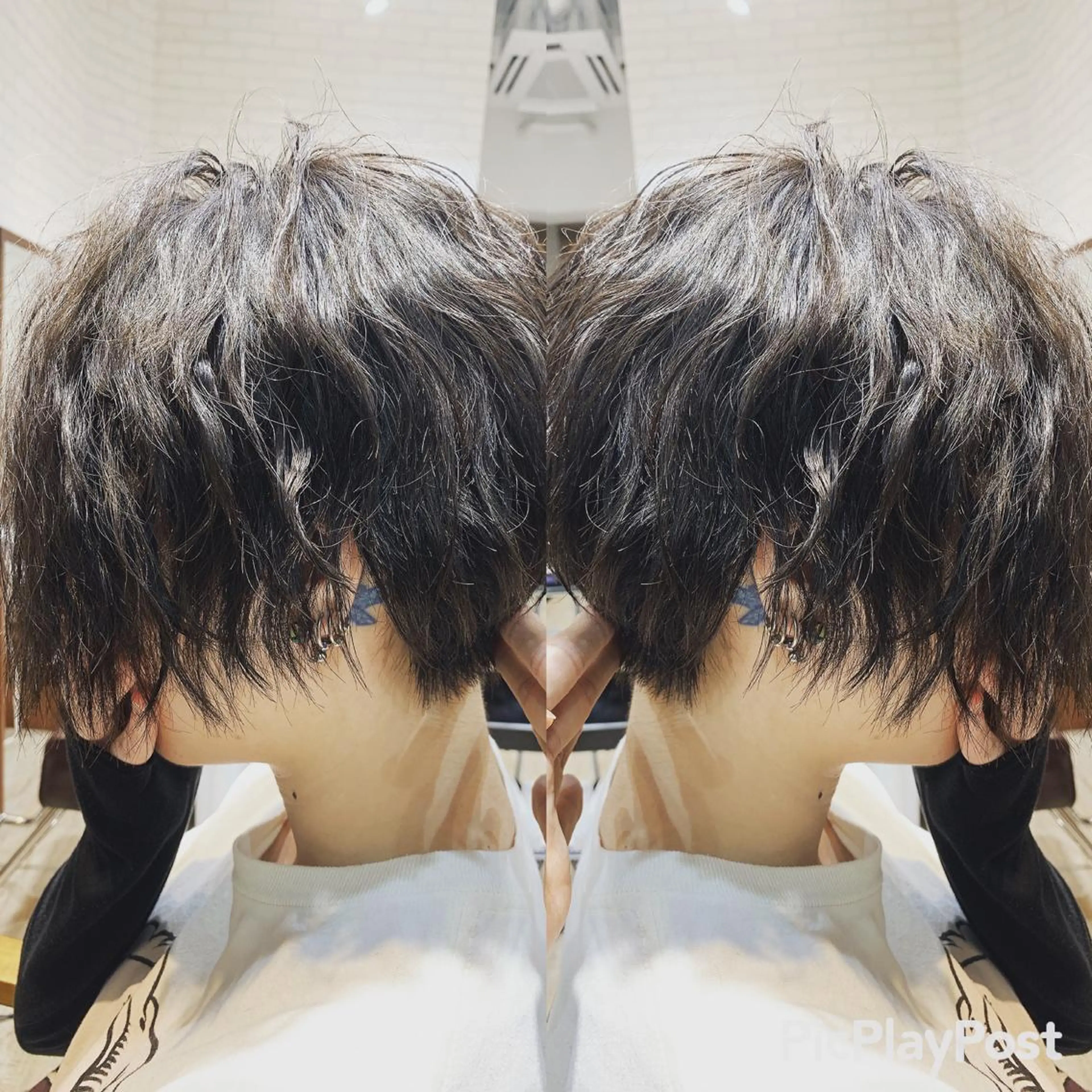 ショート パーマ ショートヘア ツイストパーマ カット パーマ Blossom大塚 ディレクター永野のヘアスタイル