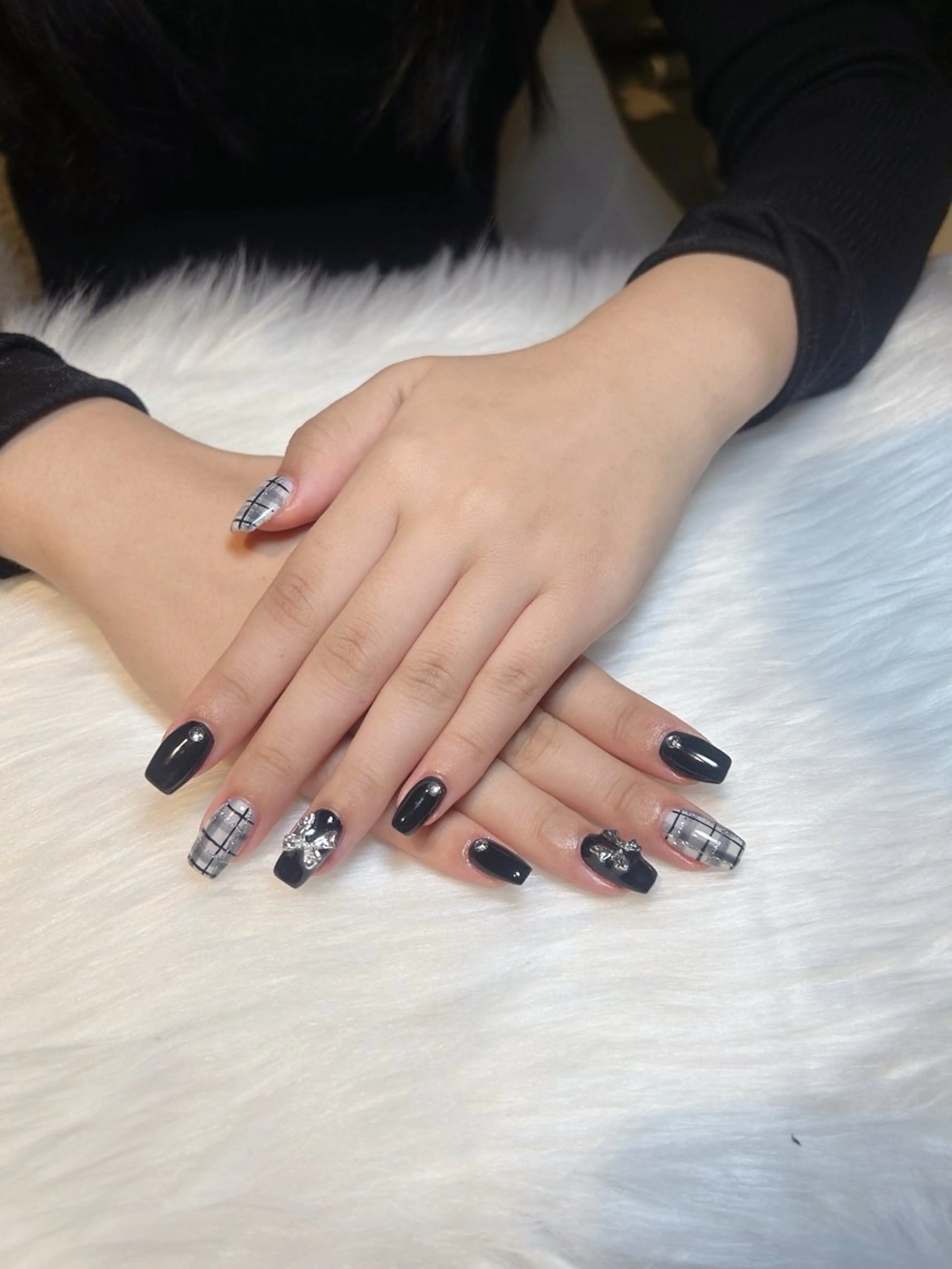 ネイル 持ち込み ワンカラーネイル Naru Kelinailのネイルデザイン